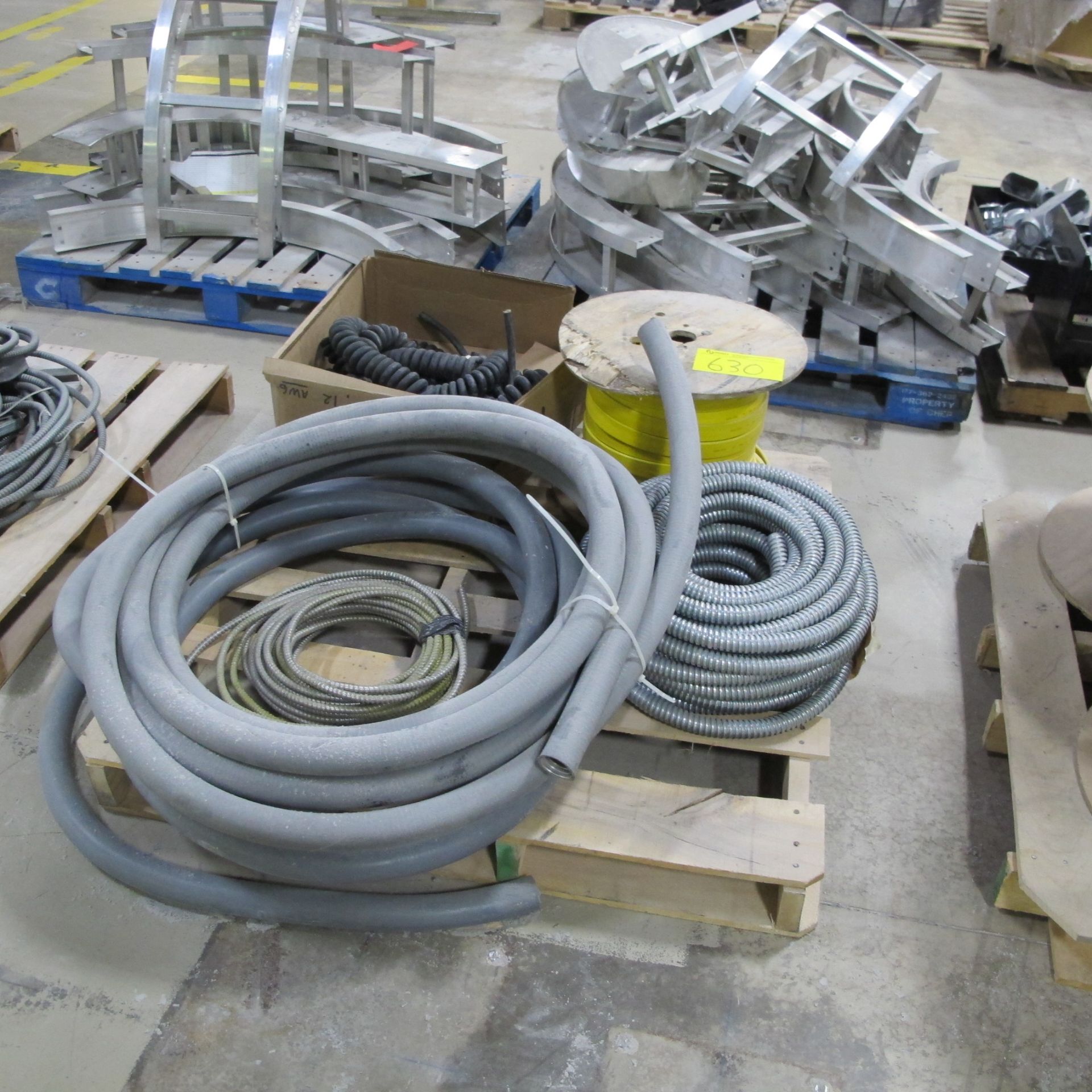 LOT OF (5) PALLETS W/ SPOOLS OF WIRE (WEST CENTER PLANT) - Image 3 of 6