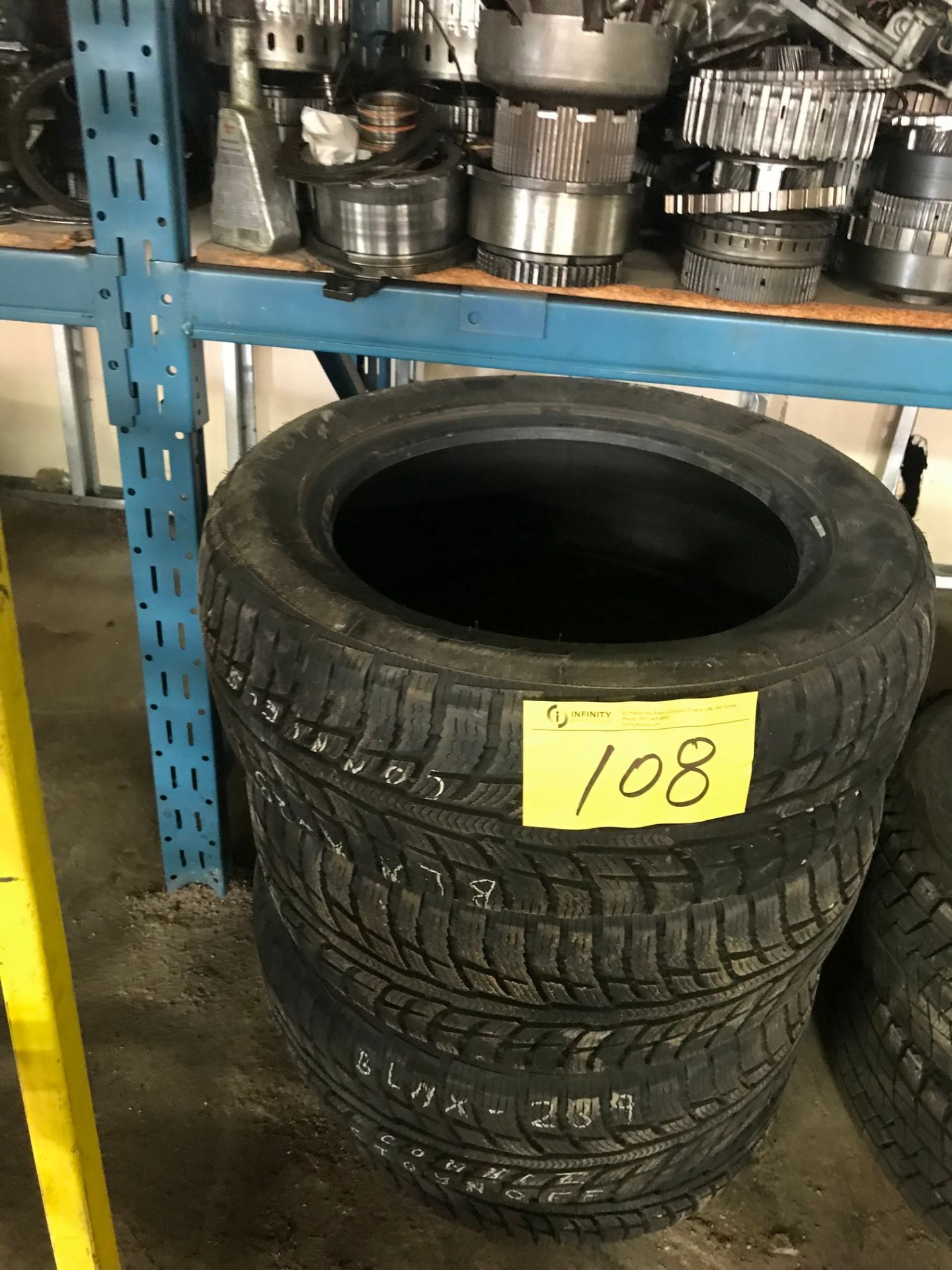 LOT (4) BF GOODRICH WINTER T/A KSI TIRES, 205/55/R16 - Image 2 of 2