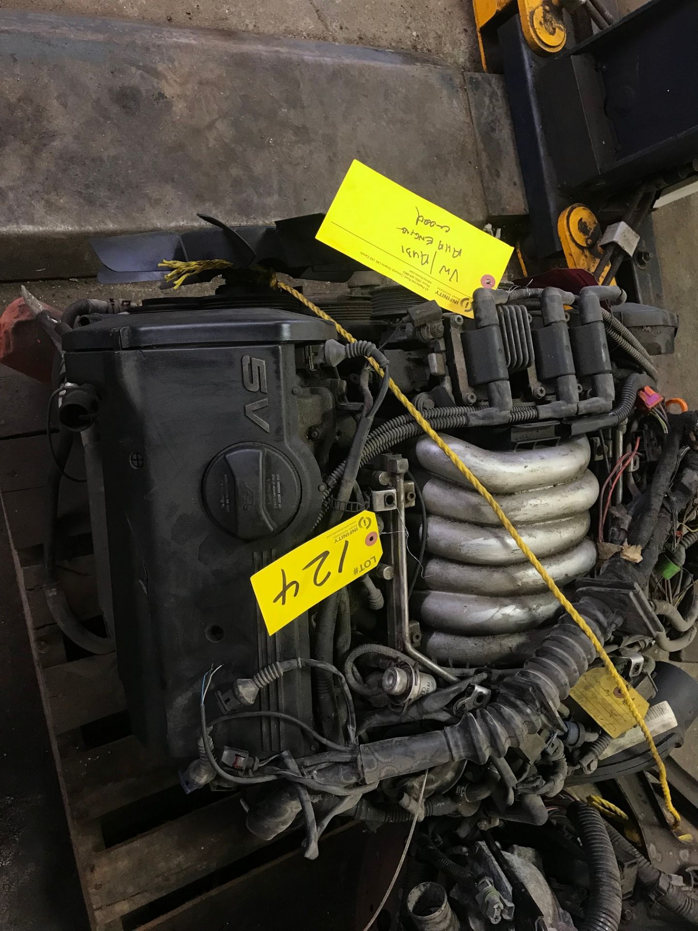 VW / AUDI AHA ENGINE (SUBJECT TO BULK BID LOT 110A)