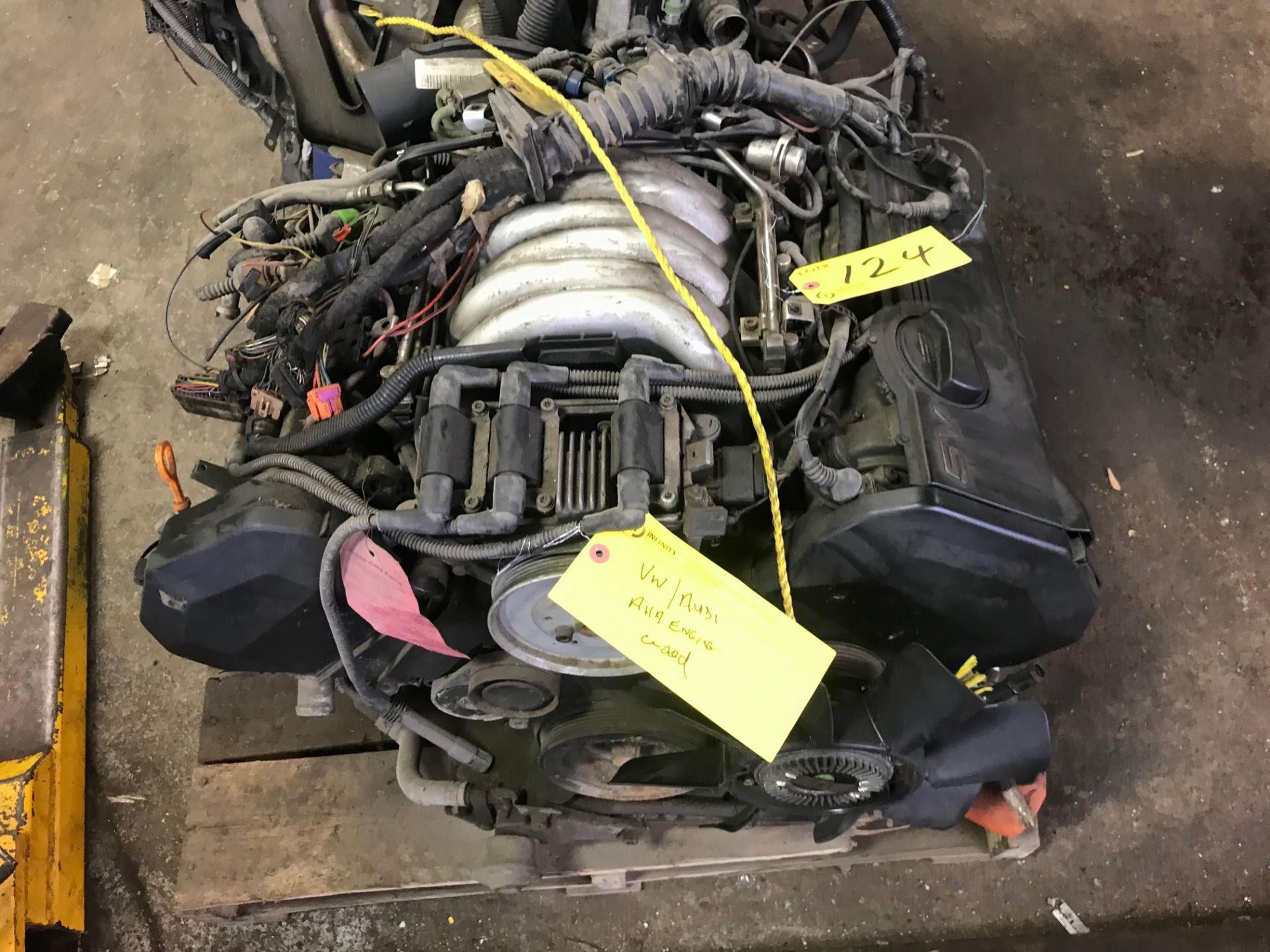 VW / AUDI AHA ENGINE (SUBJECT TO BULK BID LOT 110A) - Image 3 of 5