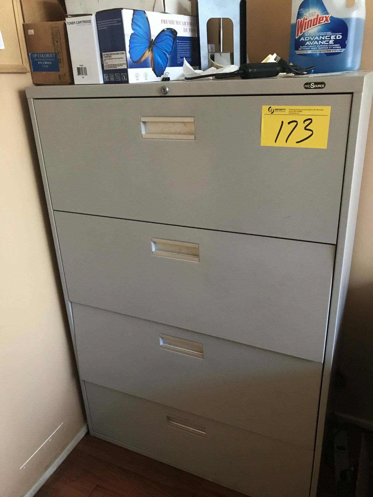 4-DRAWER FILE CABINET