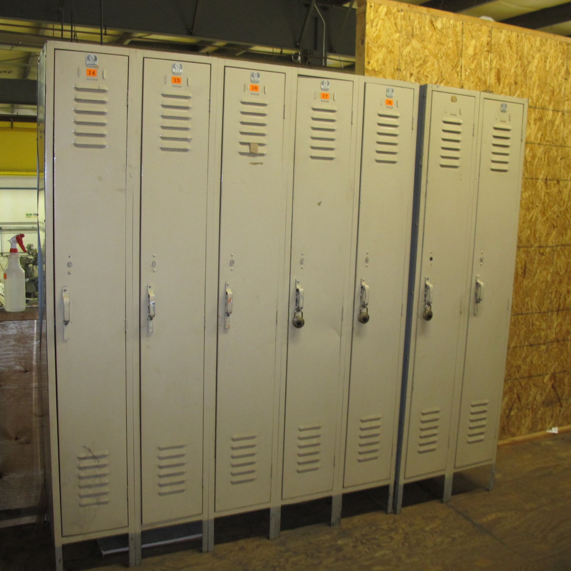 LOT (20) DOORS OF LOCKERS - Image 2 of 2