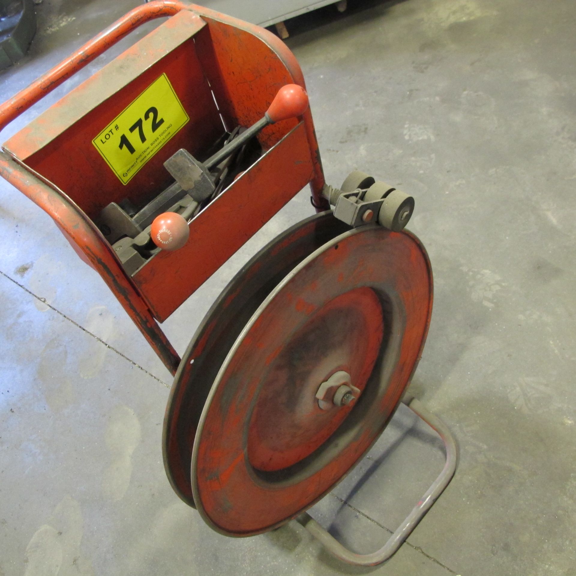 STRAPPING CART W/ TOOLS