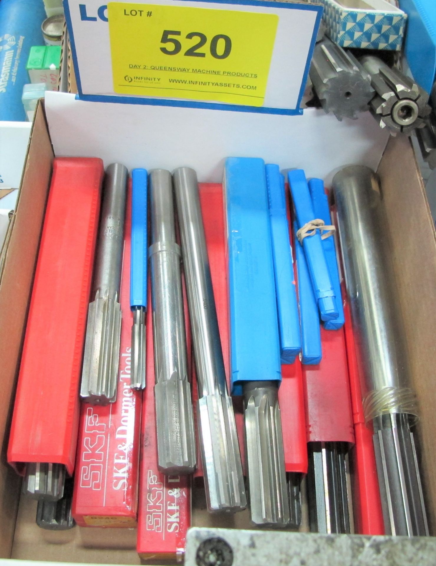 BOX OF REAMERS