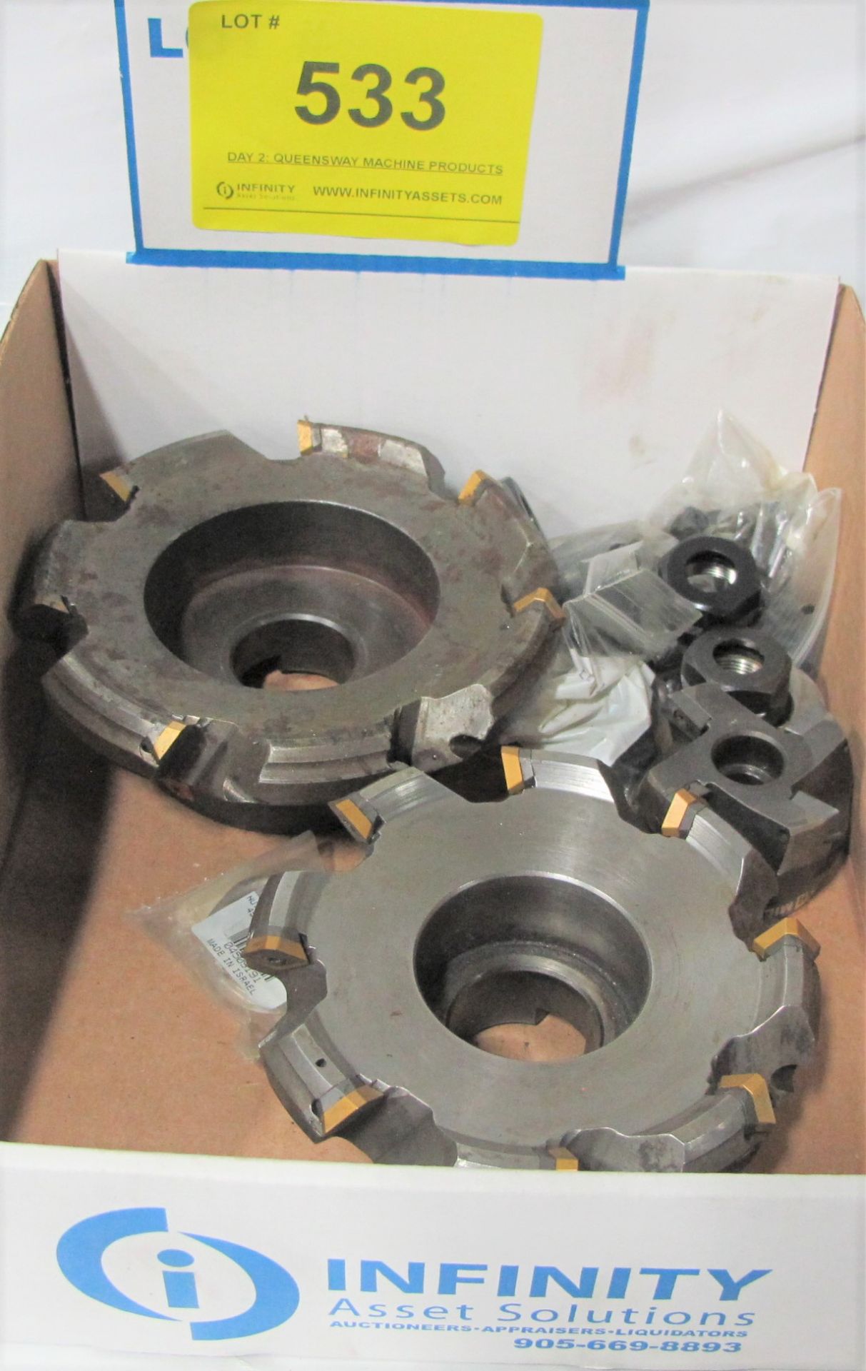 BOX OF CARBIDE CUTTING WHEELS