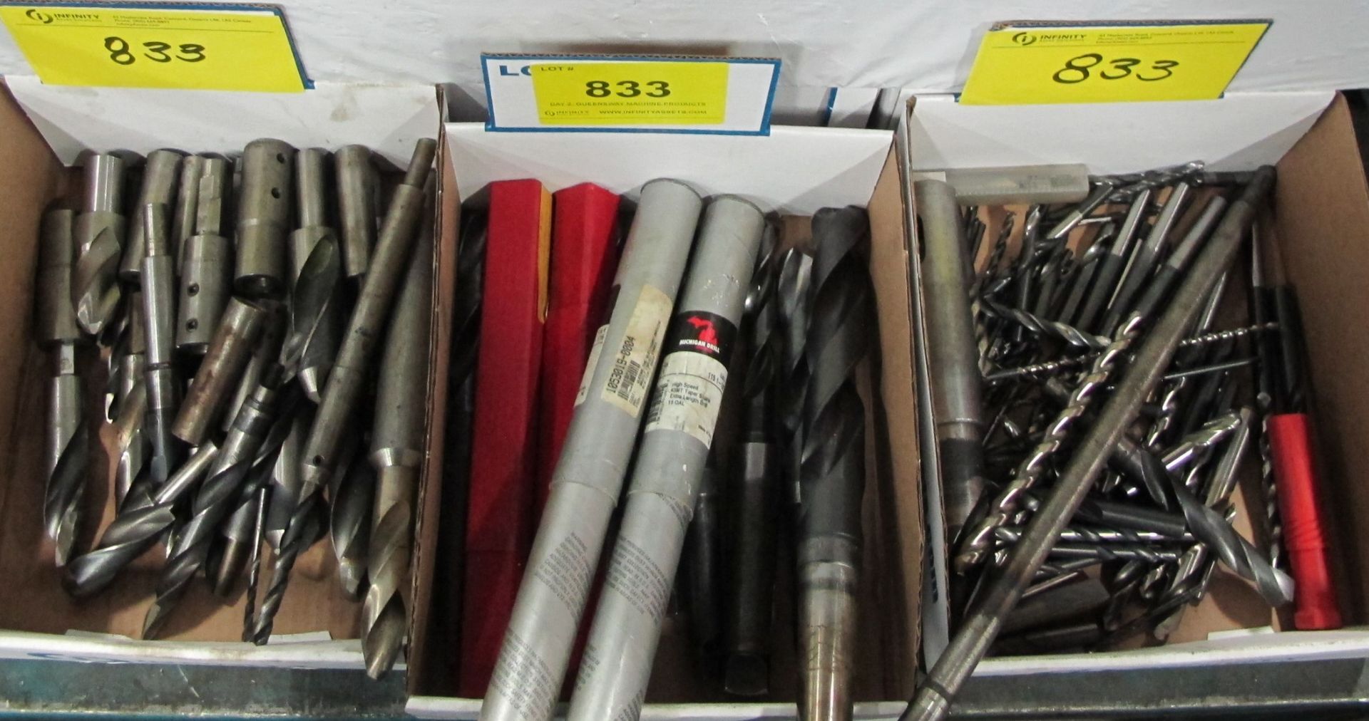 LOT OF (3) BOXES OF HIGH SPEED DRILL BITS - Image 2 of 2
