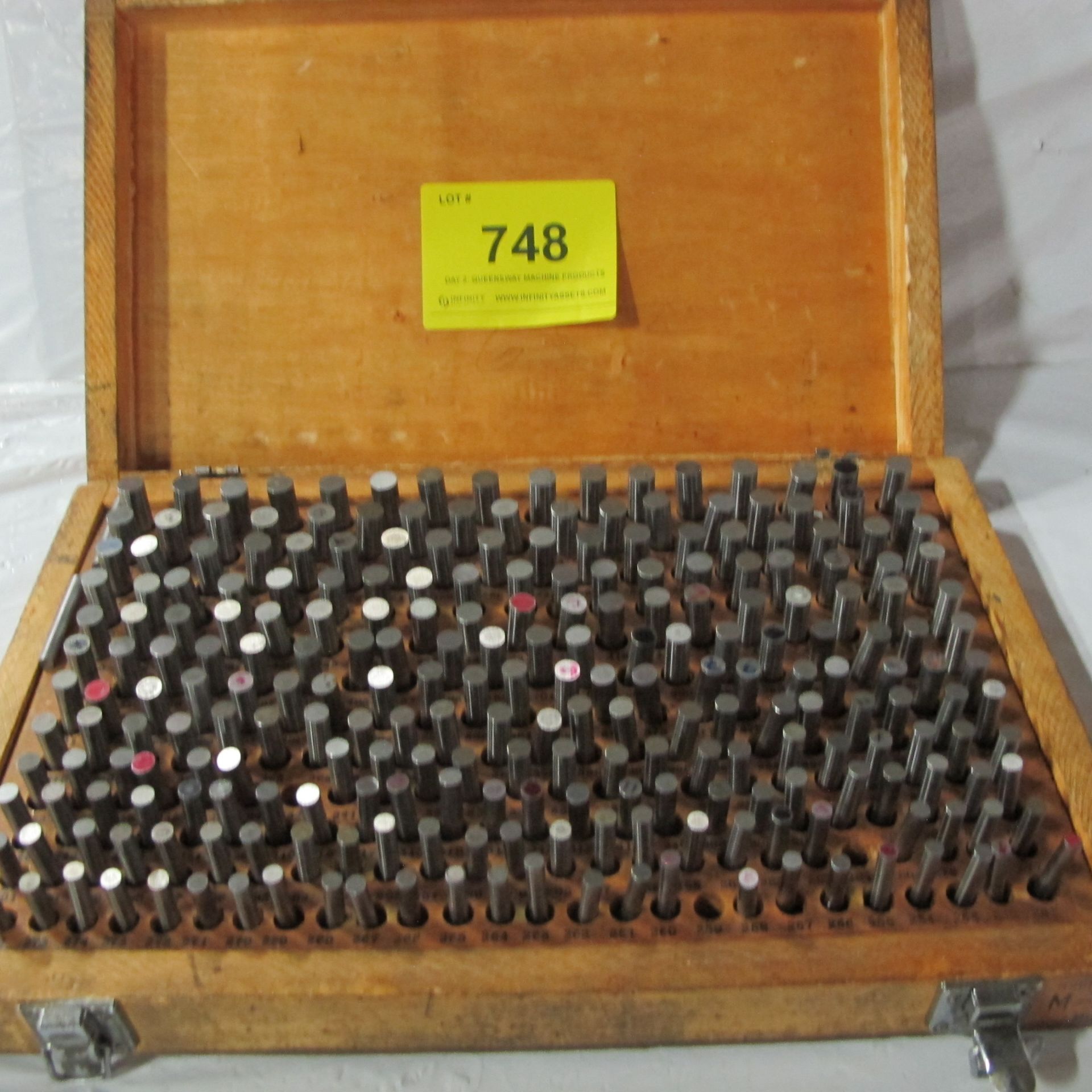 M2 PIN GAUGE SET, .251-.500 - Image 2 of 2