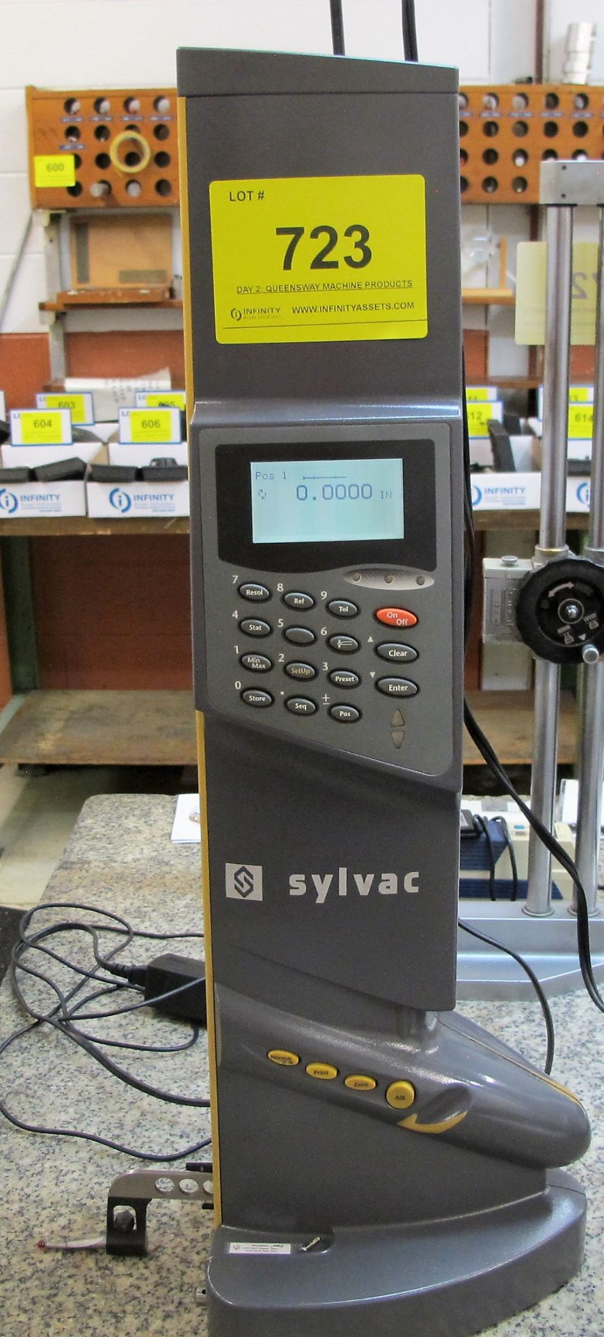 SYLVAC Z CAL 350 17-1/2" DIGITAL HEIGHT GAUGE