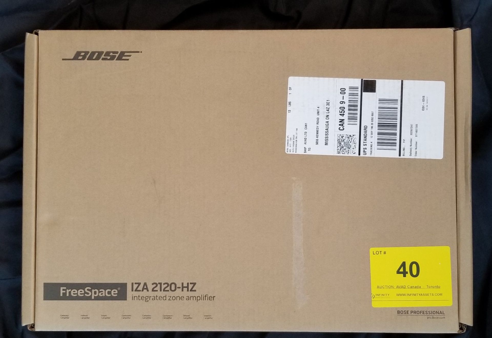 BOSE, FREESPACE IZA 2120-HZ, INTEGRATED ZONE AMPLIFIER - (BNIB) MSRP $1026