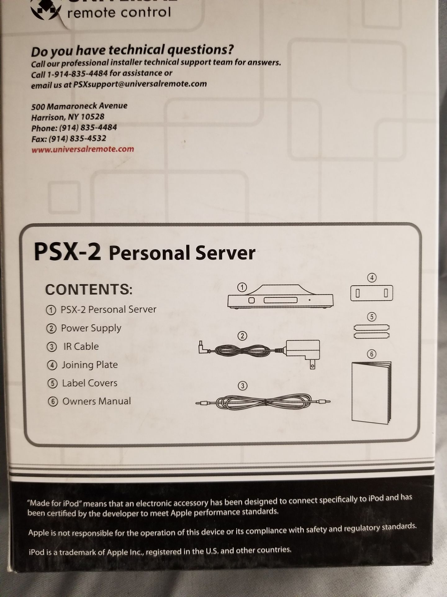 URC, PSX-2 PERSONAL SERVER - (BNIB) COST $250 - Image 2 of 2