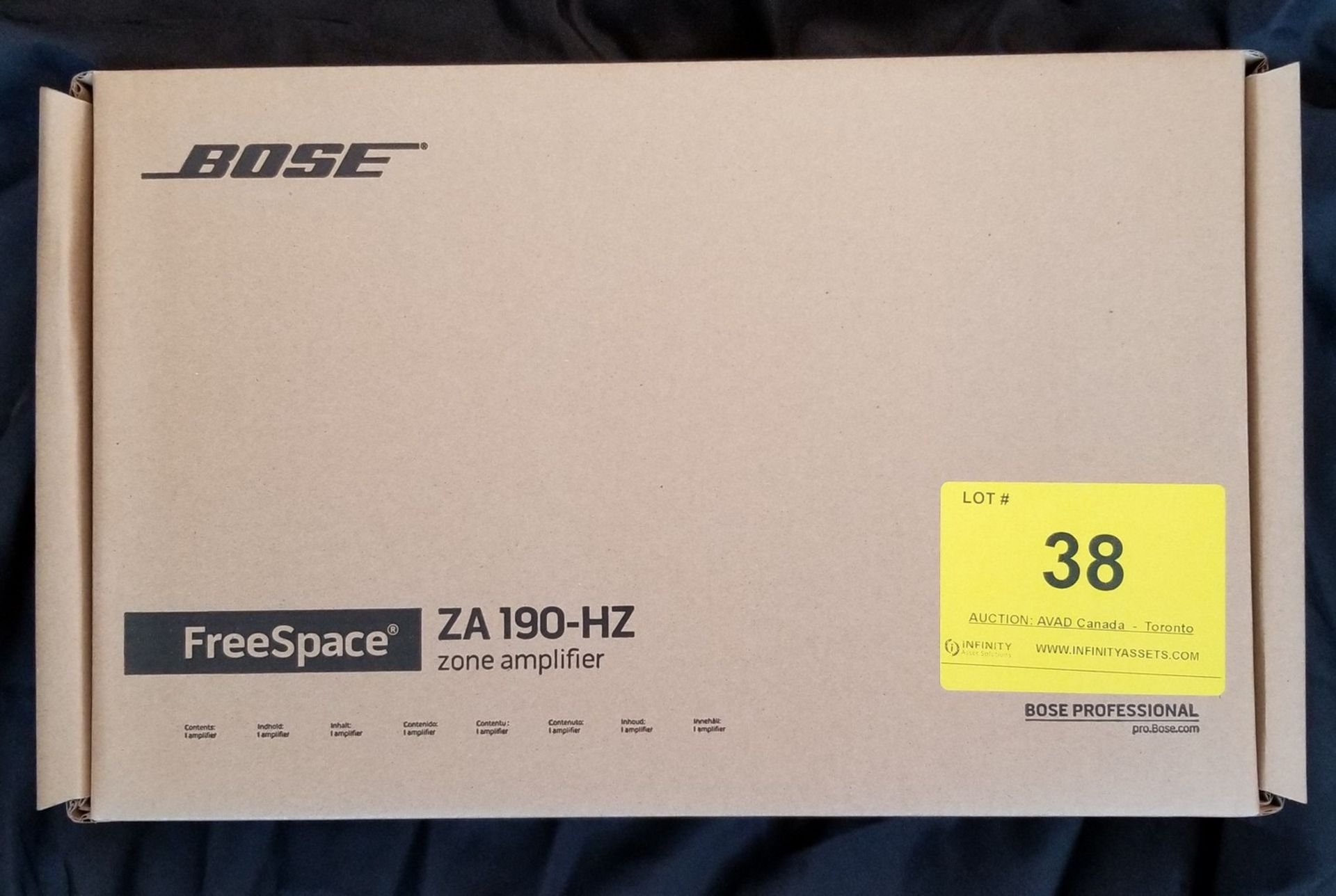 BOSE, FREESPACE ZA 190-HZ ZONE AMPLIFIER - (BNIB) MSRP $ 350 - Image 2 of 3