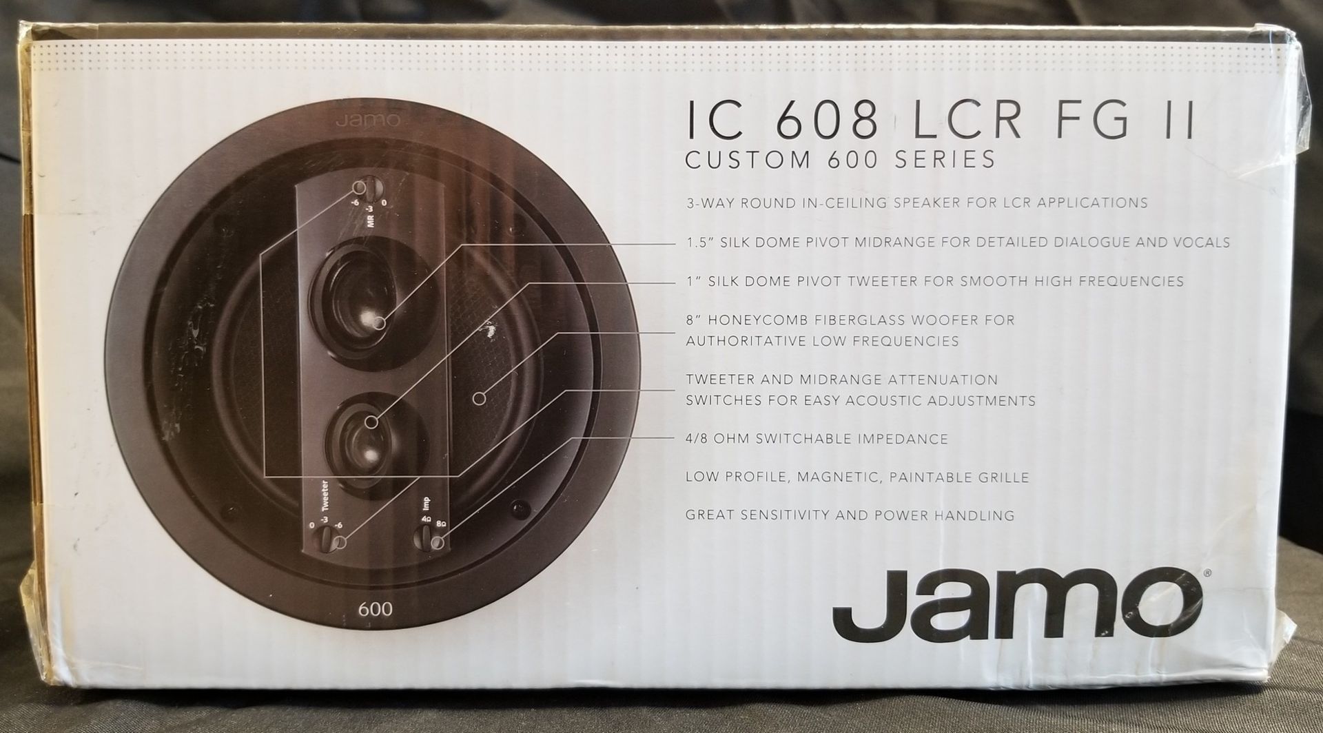 JAMO, IC 608 LCR FG II, 3 WAY IN-CEILING SPEAKER - (BNIB) $699 USD - Image 2 of 3