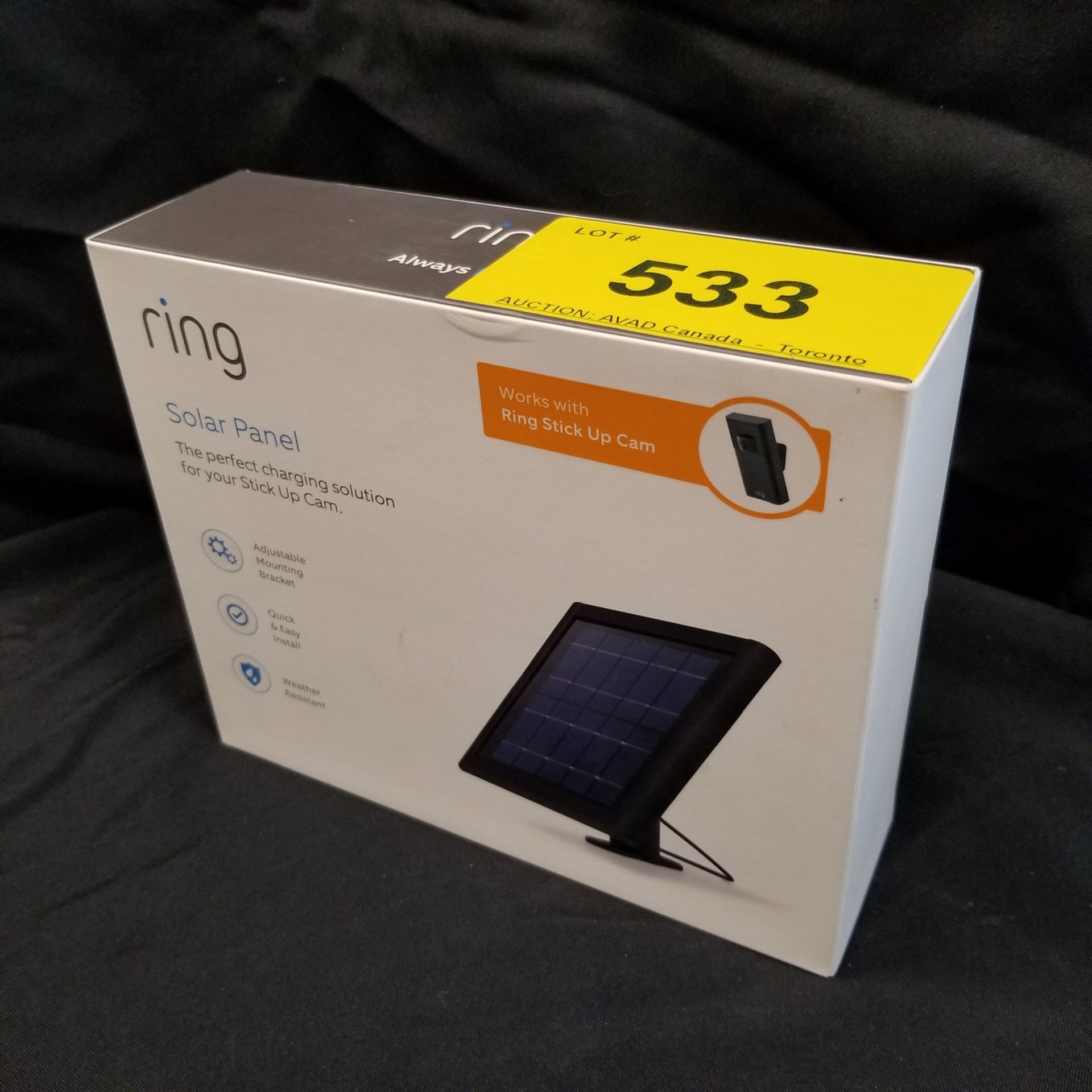 RING, SOLAR PANEL - (BNIB) MSRP $65