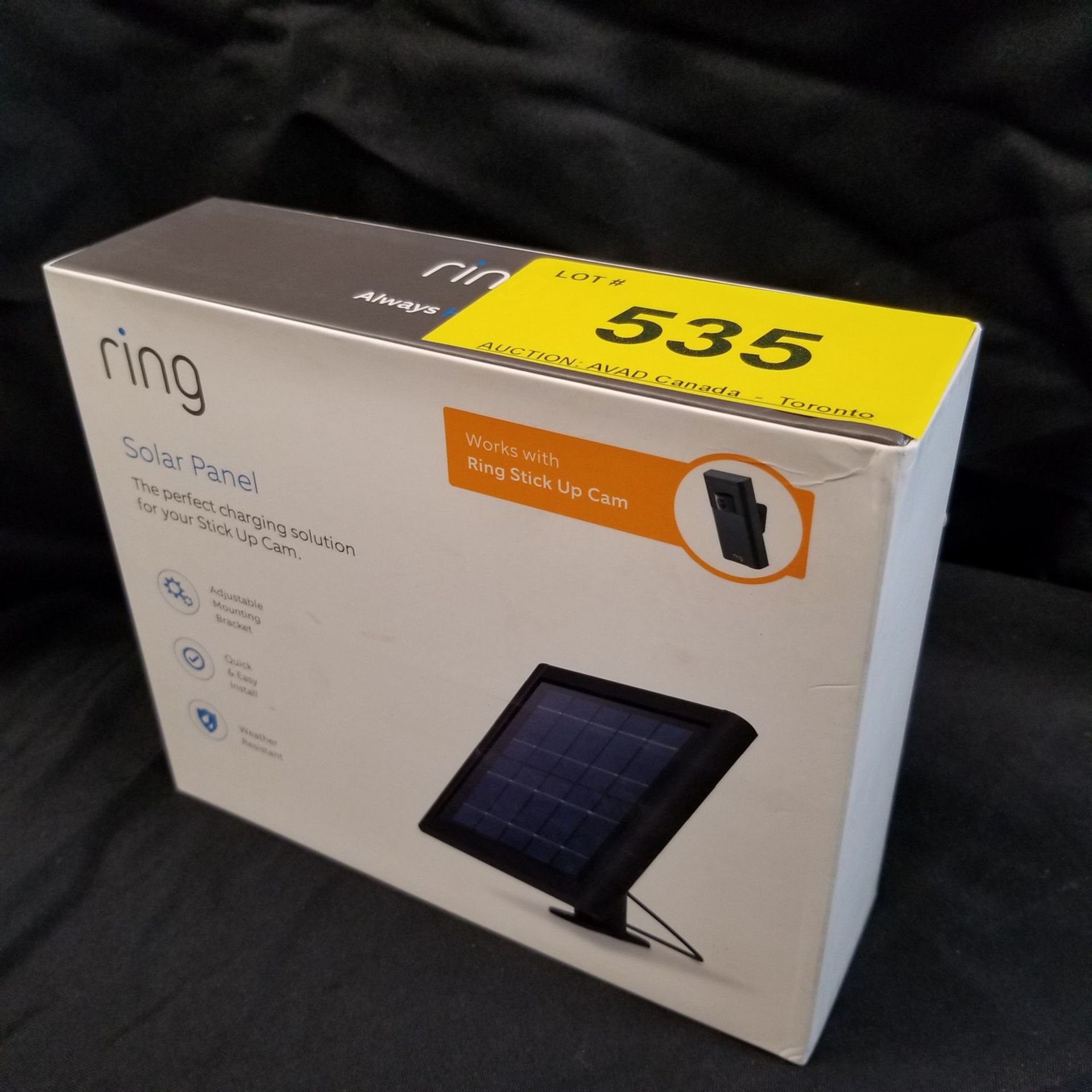 RING, SOLAR PANEL - (BNIB) MSRP $65