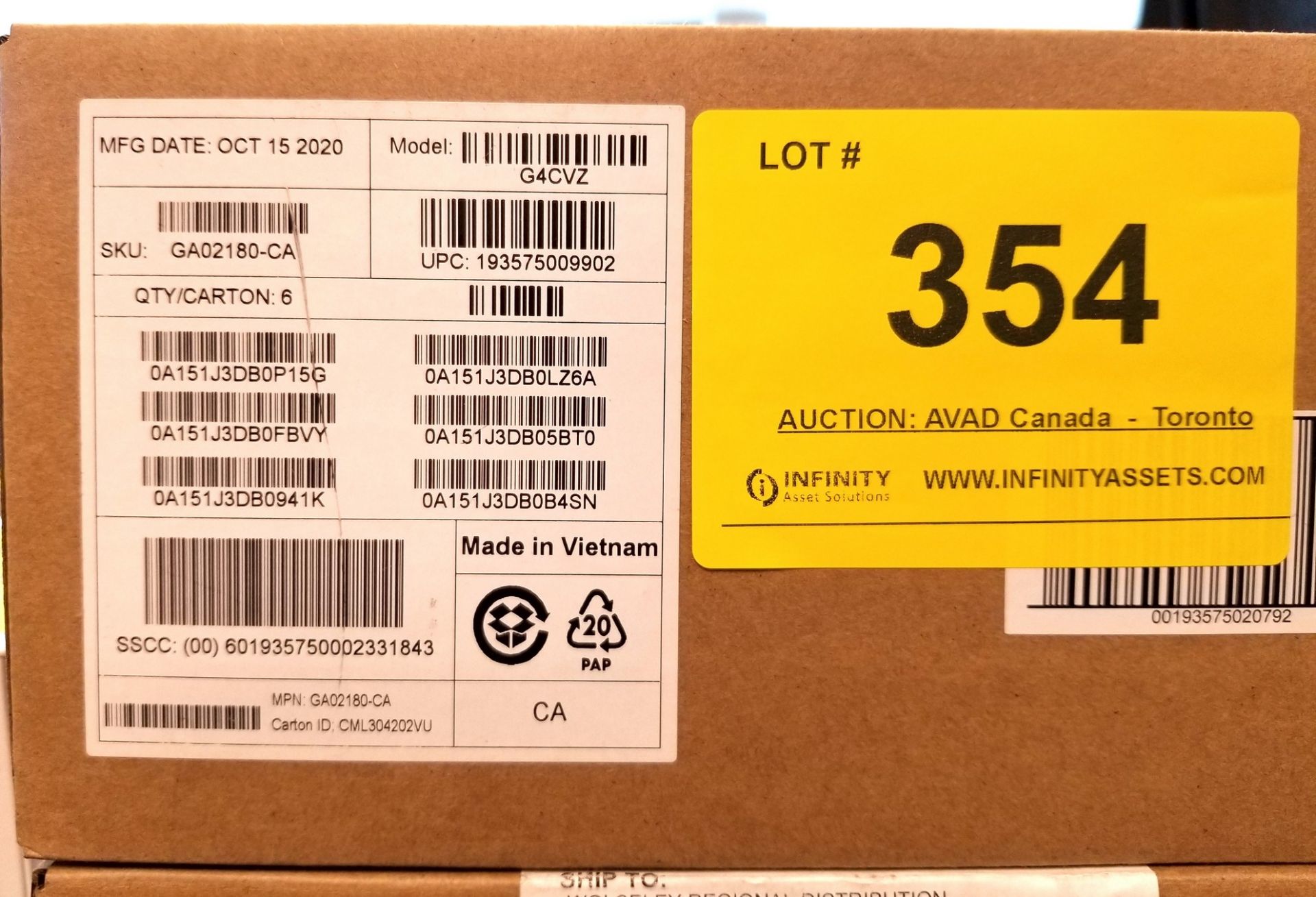 NEST THERMOSTAT G4CVZ - (BNIB) MSRP $179 - Image 2 of 2