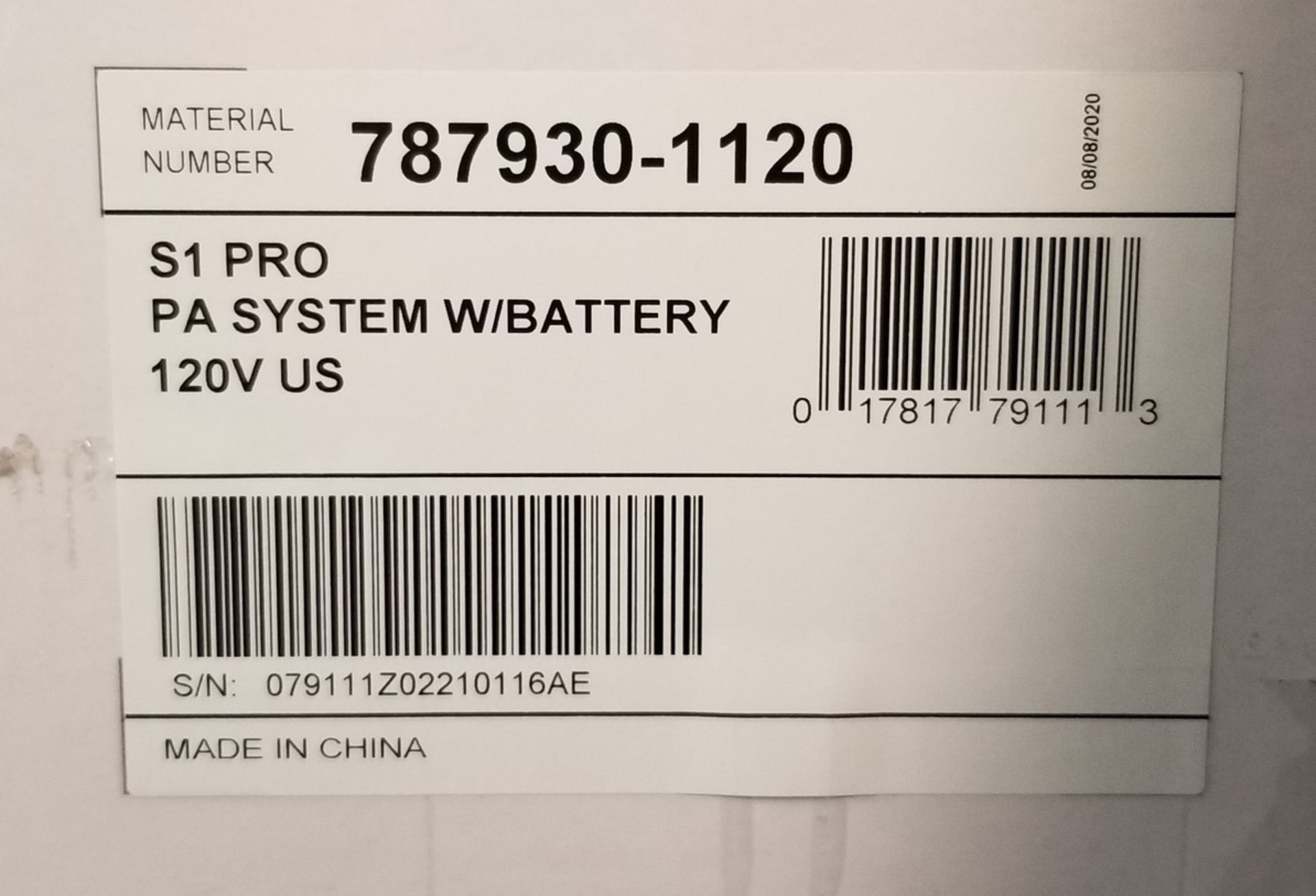 BOSE, S1 PRO MULTI-POSITION PA SYSTEM - (BNIB) MSRP $749 - Image 2 of 2