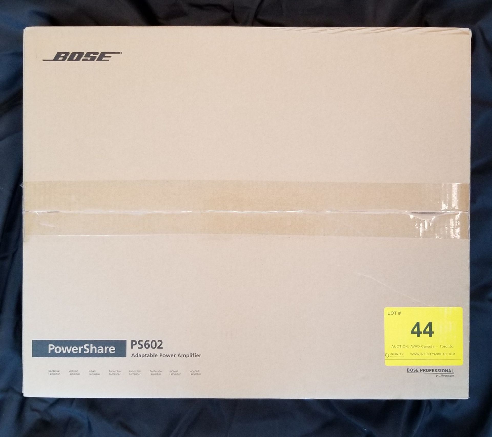 BOSE, POWERSHARE PS602 ADAPTABLE POWER AMPLIFIER - (BNIB) MSRP $1249