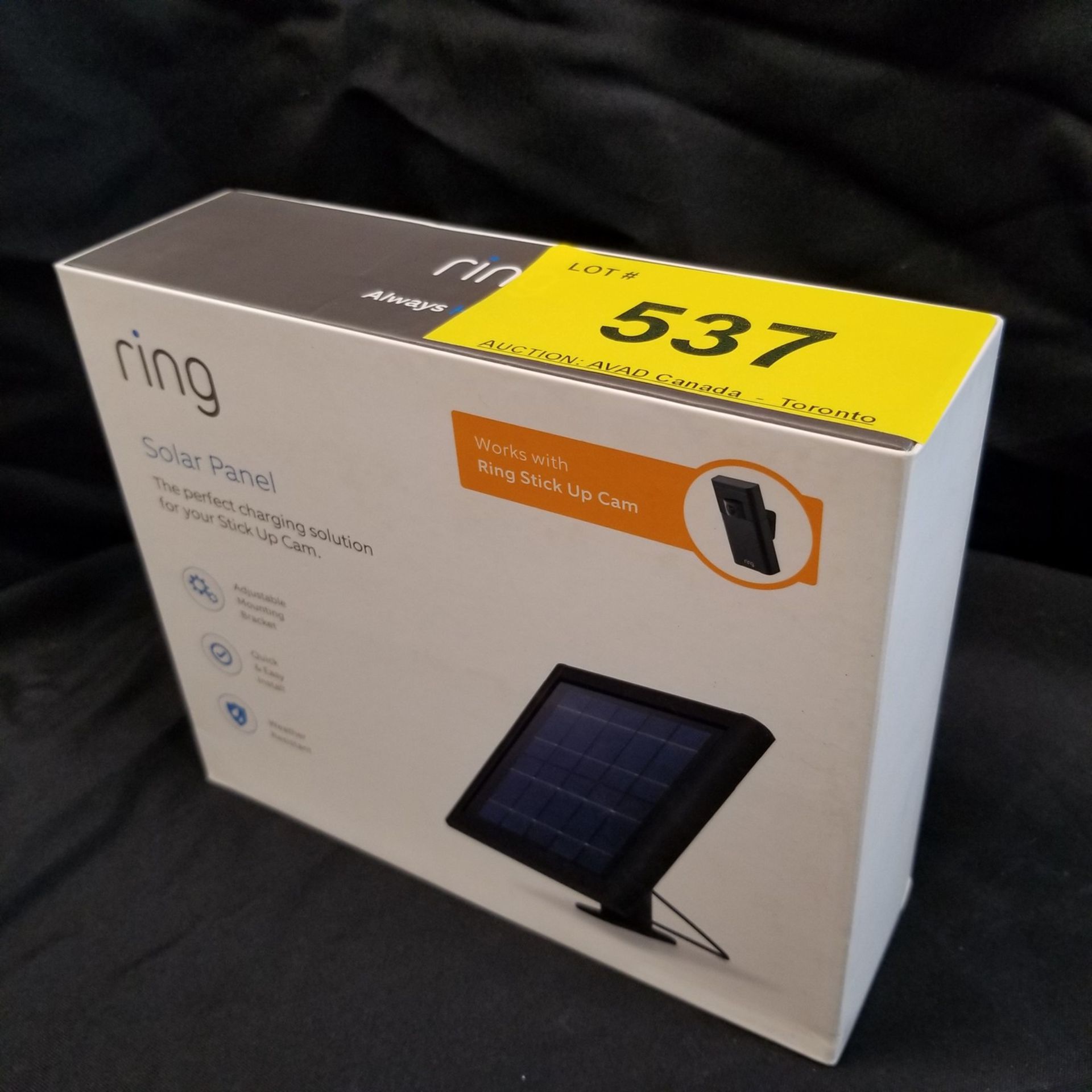 RING, SOLAR PANEL - (BNIB) MSRP $65