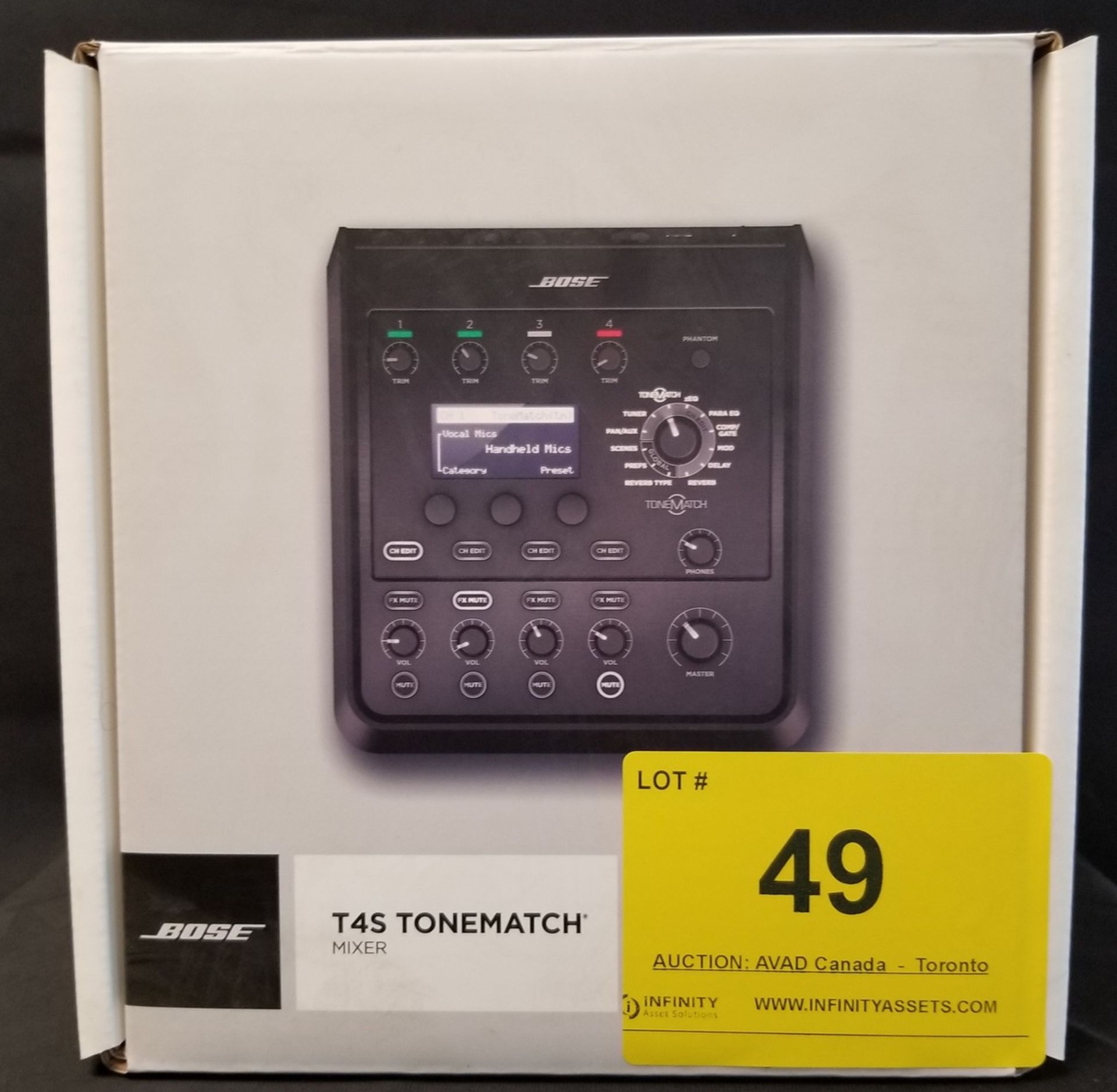 BOSE, T4S TONEMATCH MIXER - (BNIB) MSRP $749