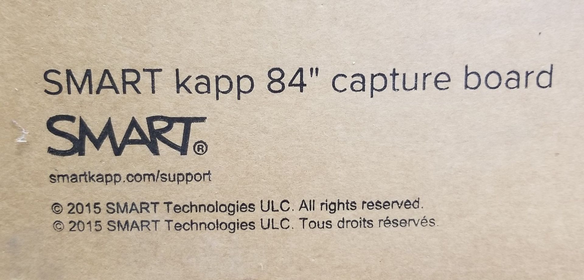 SMART KAPP, 84" CAPTURE BOARD, MODEL: KAPP84 - (BNIB) - Image 2 of 3