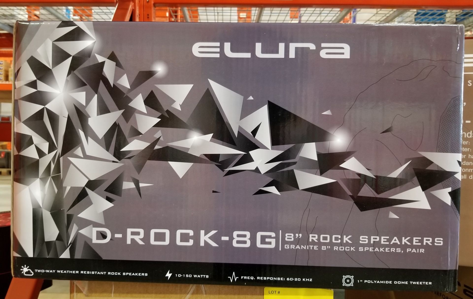 ELURA, D-ROCK-8G 8" ROCK SPEAKERS - (BNIB) MSRP $499 USD - Image 2 of 4