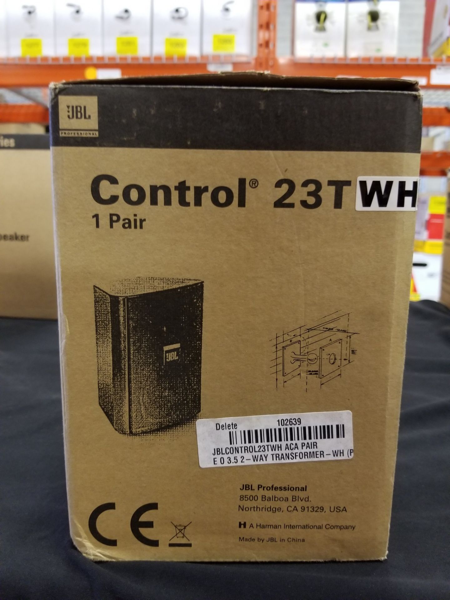 JBL, CONTROL 23T ULTRA COMPACT SPEAKER, PAIR (BNIB) MSRP $230 USD - Image 2 of 4