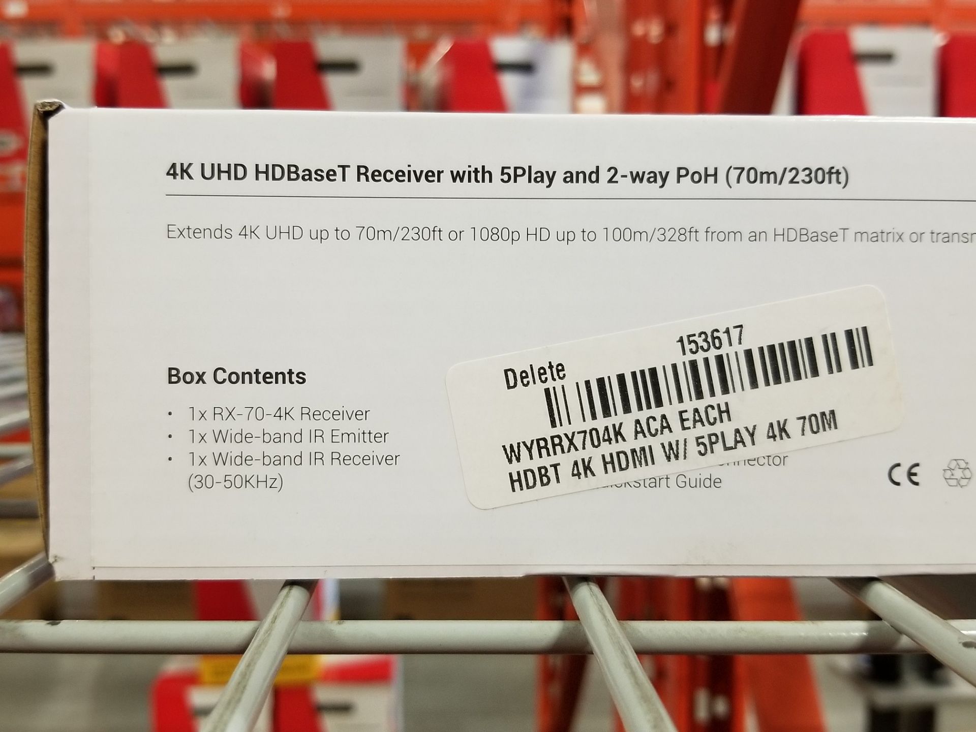 WYRESTORM RX-70-4K HD BASE RECEIVER - (BNIB) $373 USD - Image 2 of 3