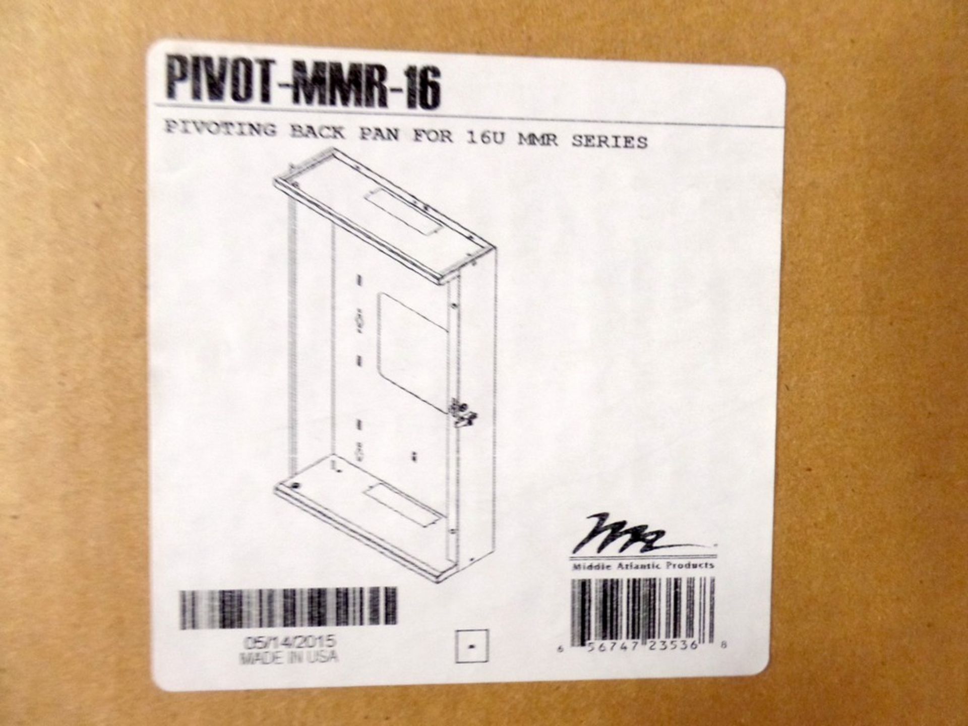 LOT - MIDDLE ATLANTIC RACK COMPONENTS - Image 3 of 6