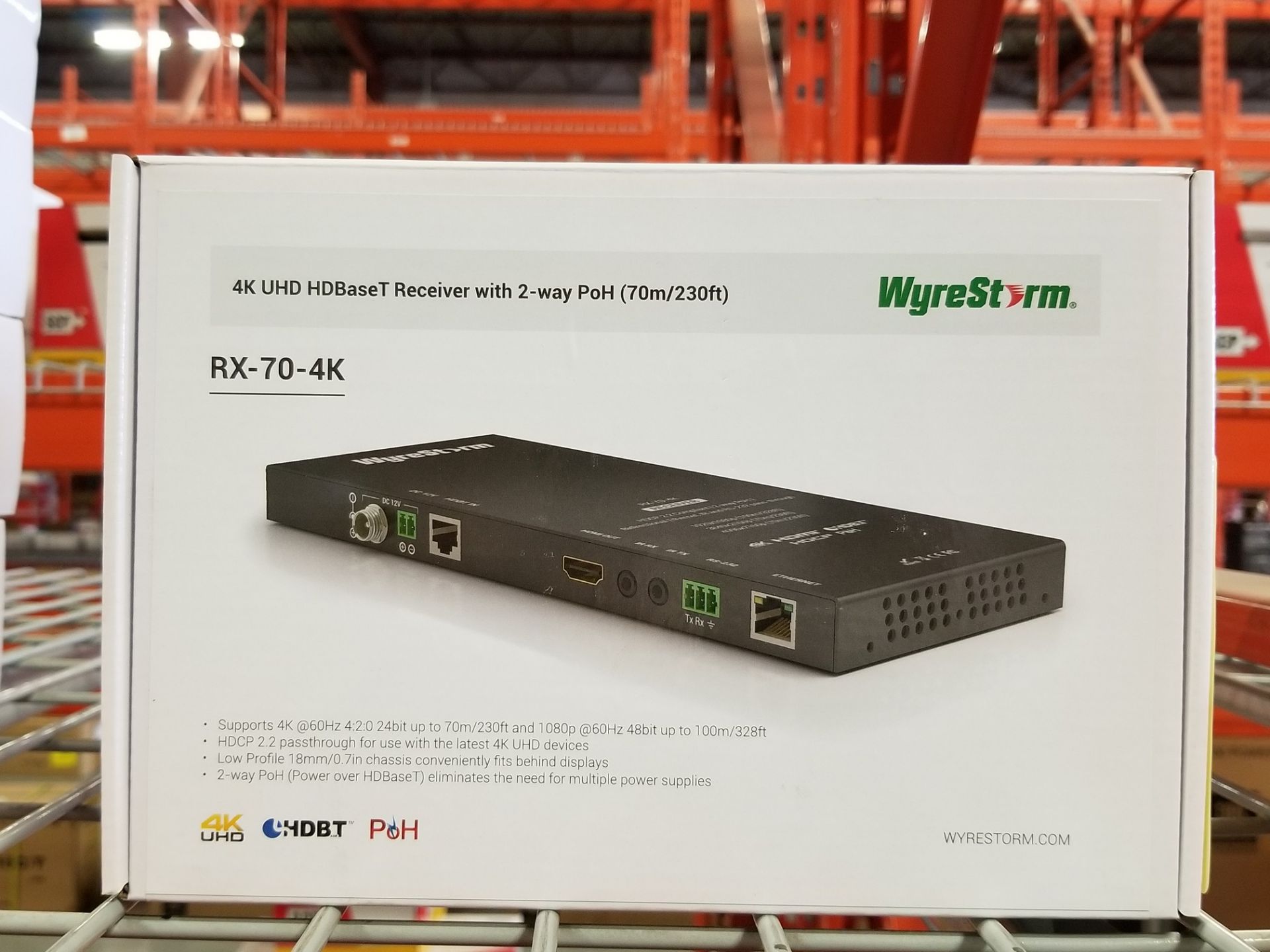 WYRESTORM RX-70-4K HD BASE RECEIVER - (BNIB) $373 USD