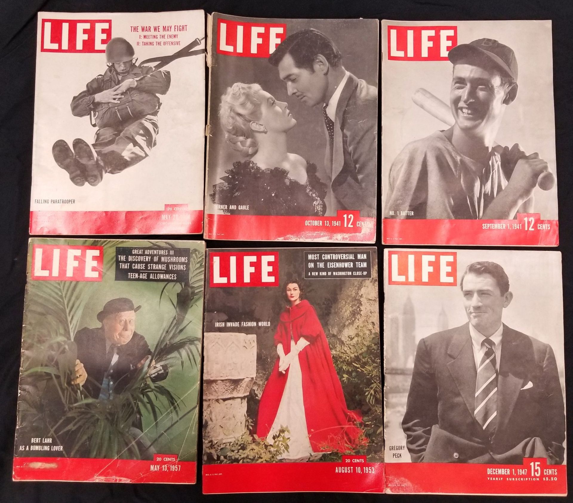 VINTAGE TIME MAGAZINES - APPROX 180 ISSUES - YEARS INDICATED IN PHOTOS - 1940, 1941, 1953, 1957 - Image 2 of 5