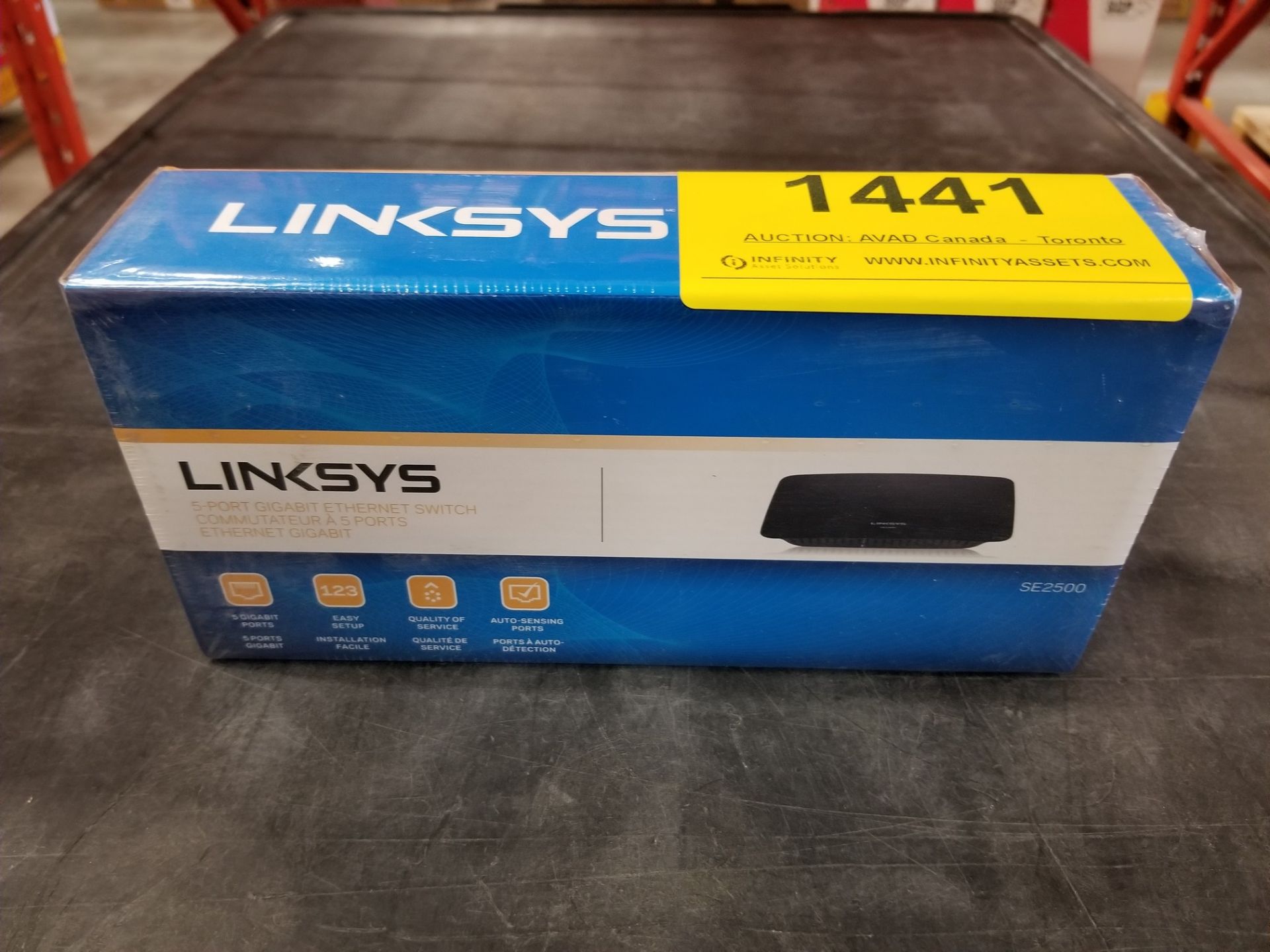 LINKSYS E1200 WIRELESS ROUTER - (BNIB)