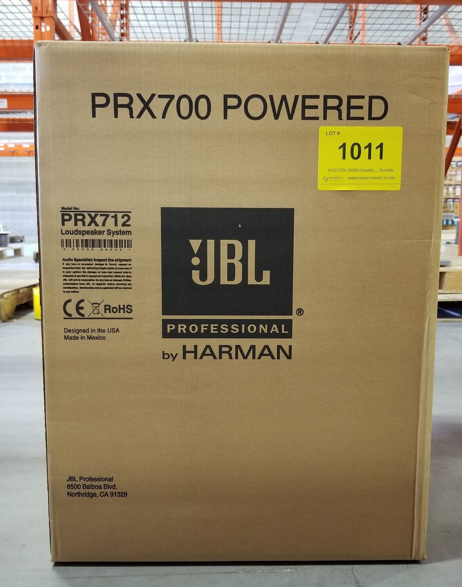 JBL, PRX712 LOUDSPEAKER SYSTEM - (BNIB) MSRP $1099 USD - Image 2 of 5