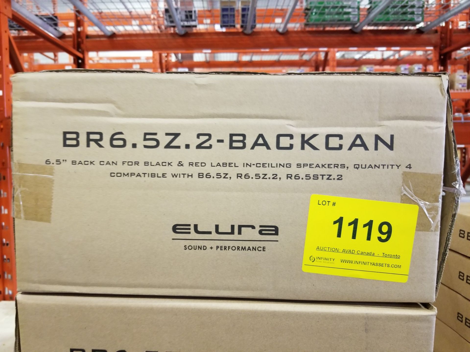 (4) ELURA, BR6.5Z.2-BACKCAN - (BNIB) MSRP $249 USD