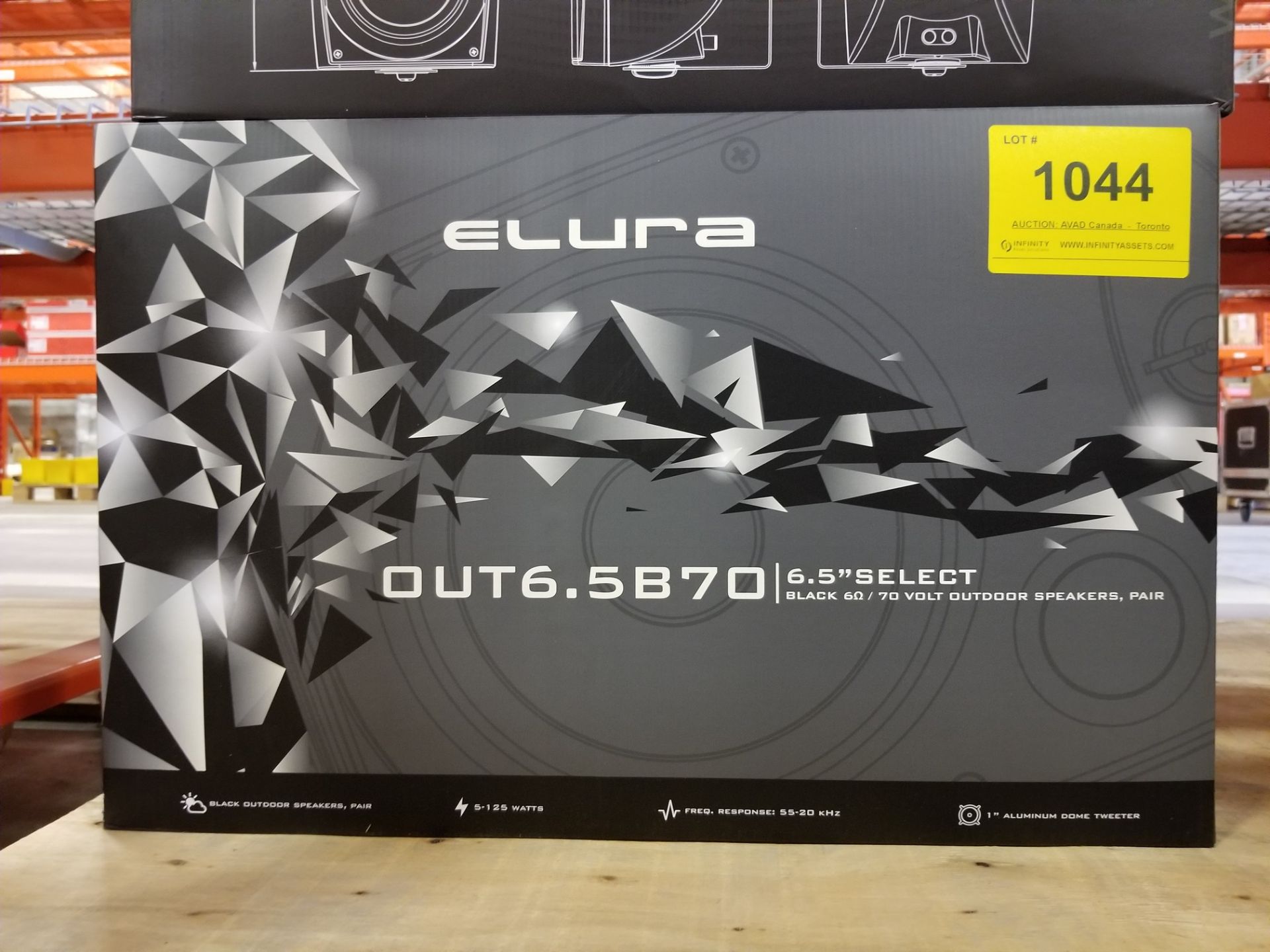 ELURA, OUT6.5B70 OUTDOOR SPEAKERS, PAIR - (BNIB) MSRP $479 USD