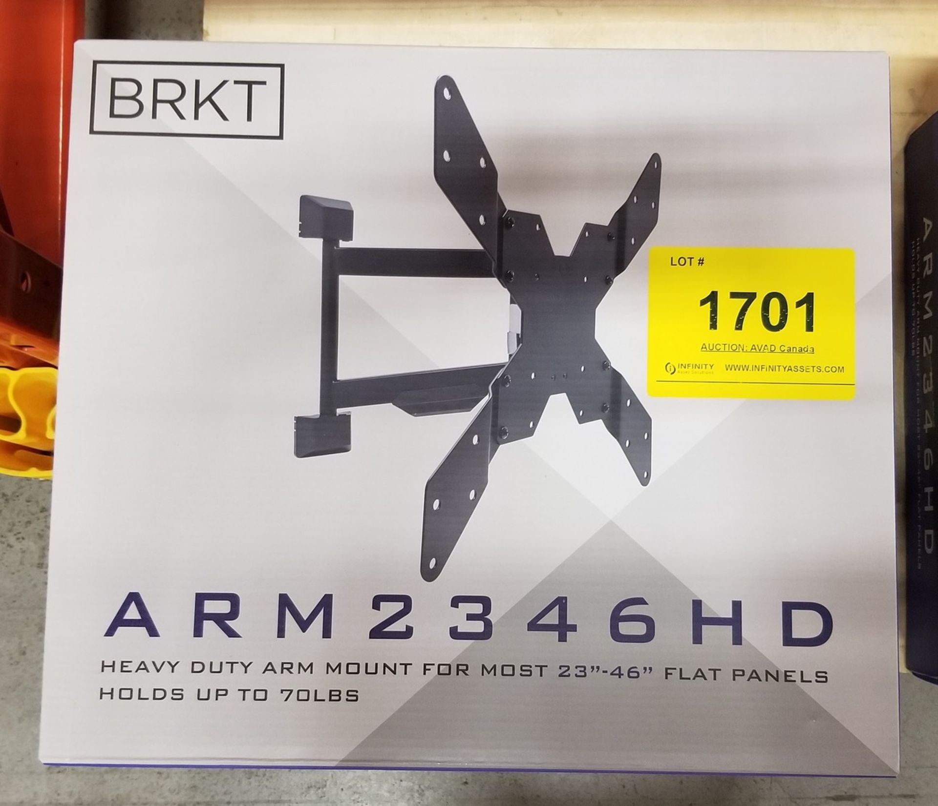 LOT - (3) BRKT ARM MOUNTS - (BNIB)