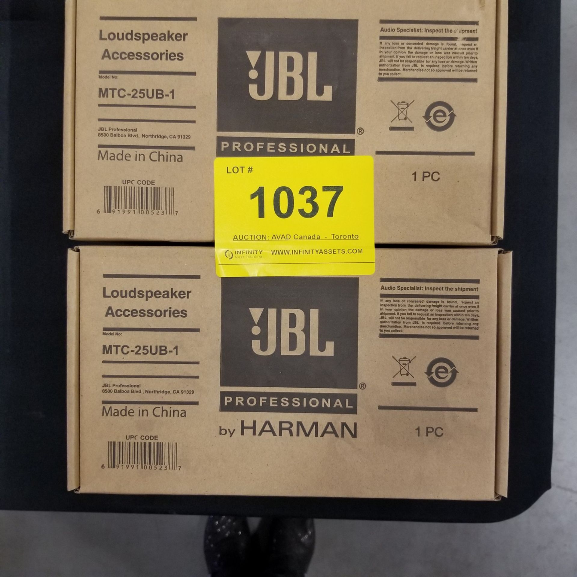 JBL, MTC-25UB-1 LOUDSPEAKER ACCESSORIES - (BNIB)