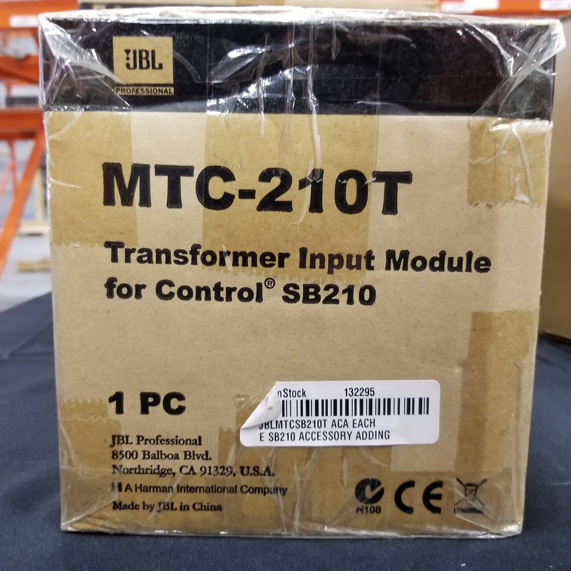 JBL, MTC-21OT TRANSFORMER INPUT MODULE - (BNIB) - Image 2 of 2