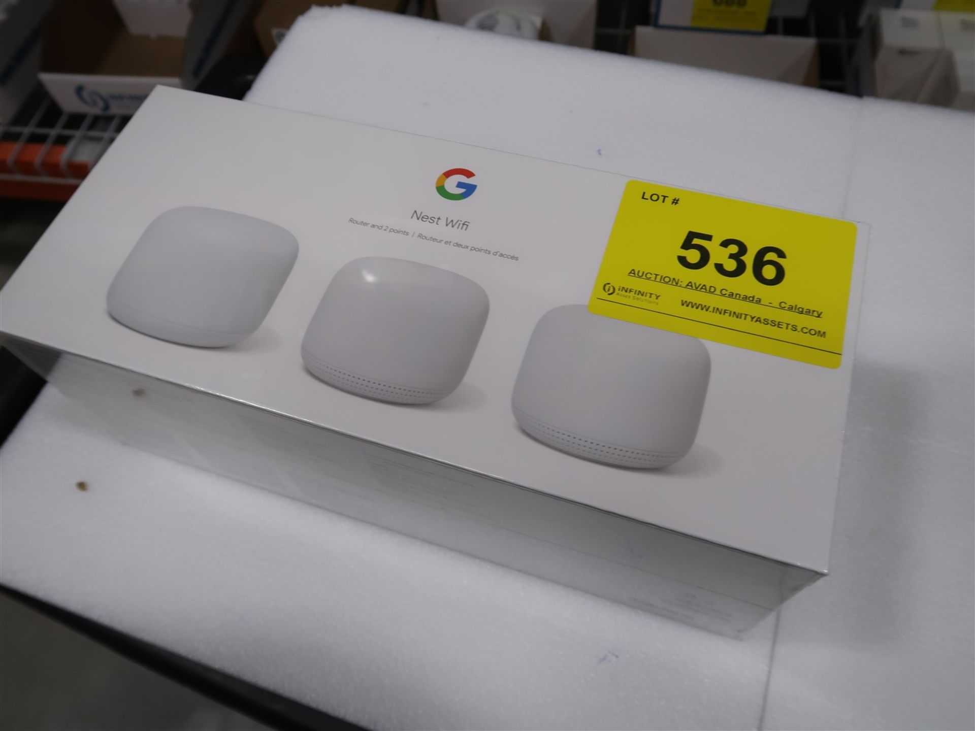 GOOGLE NEST WIFI ROUTER AND 2 POINTS (BNIB) - Image 5 of 6