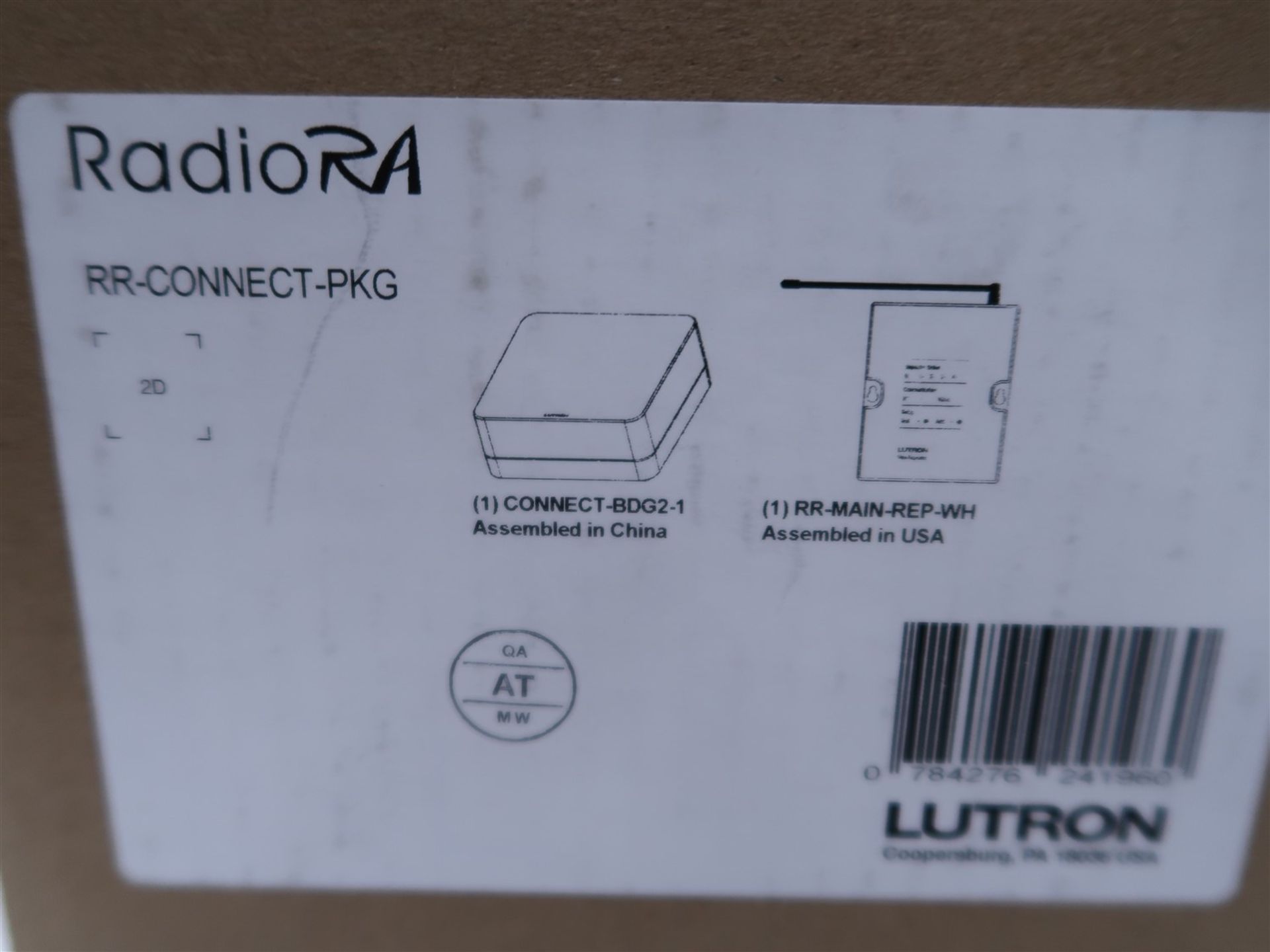LUTRON RADIO RA RR CONNECT PACKAGE - Image 2 of 2