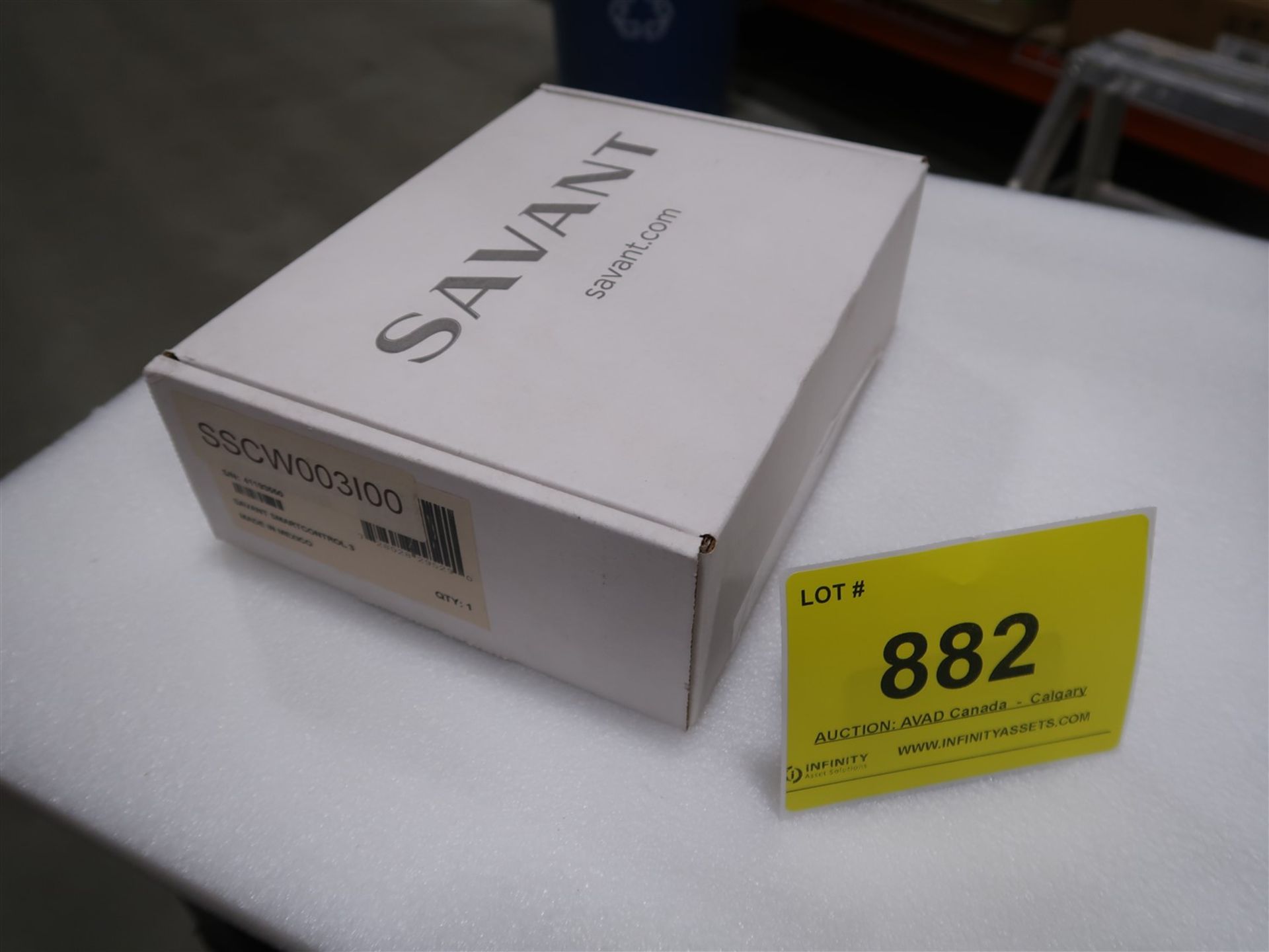 SAVANT SMART CONTROL 3 MODEL SSC-W0031-01