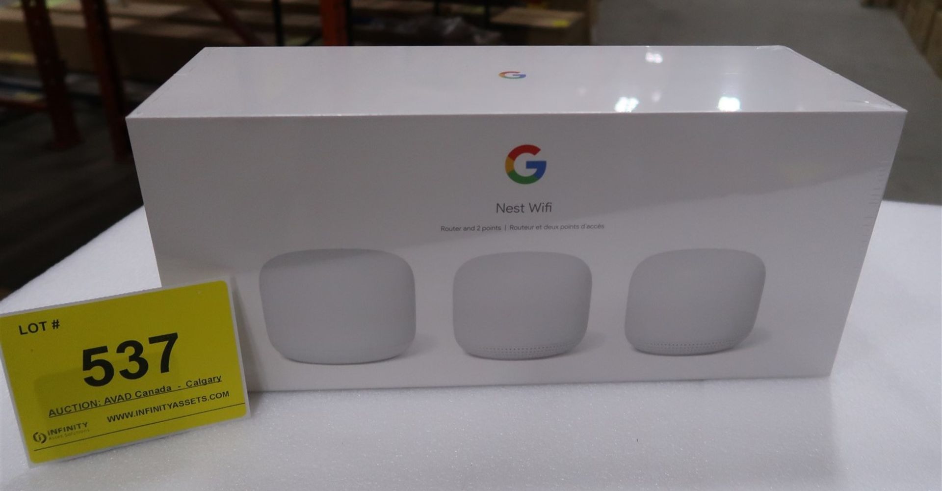 GOOGLE NEST WIFI ROUTER AND 2 POINTS (BNIB)