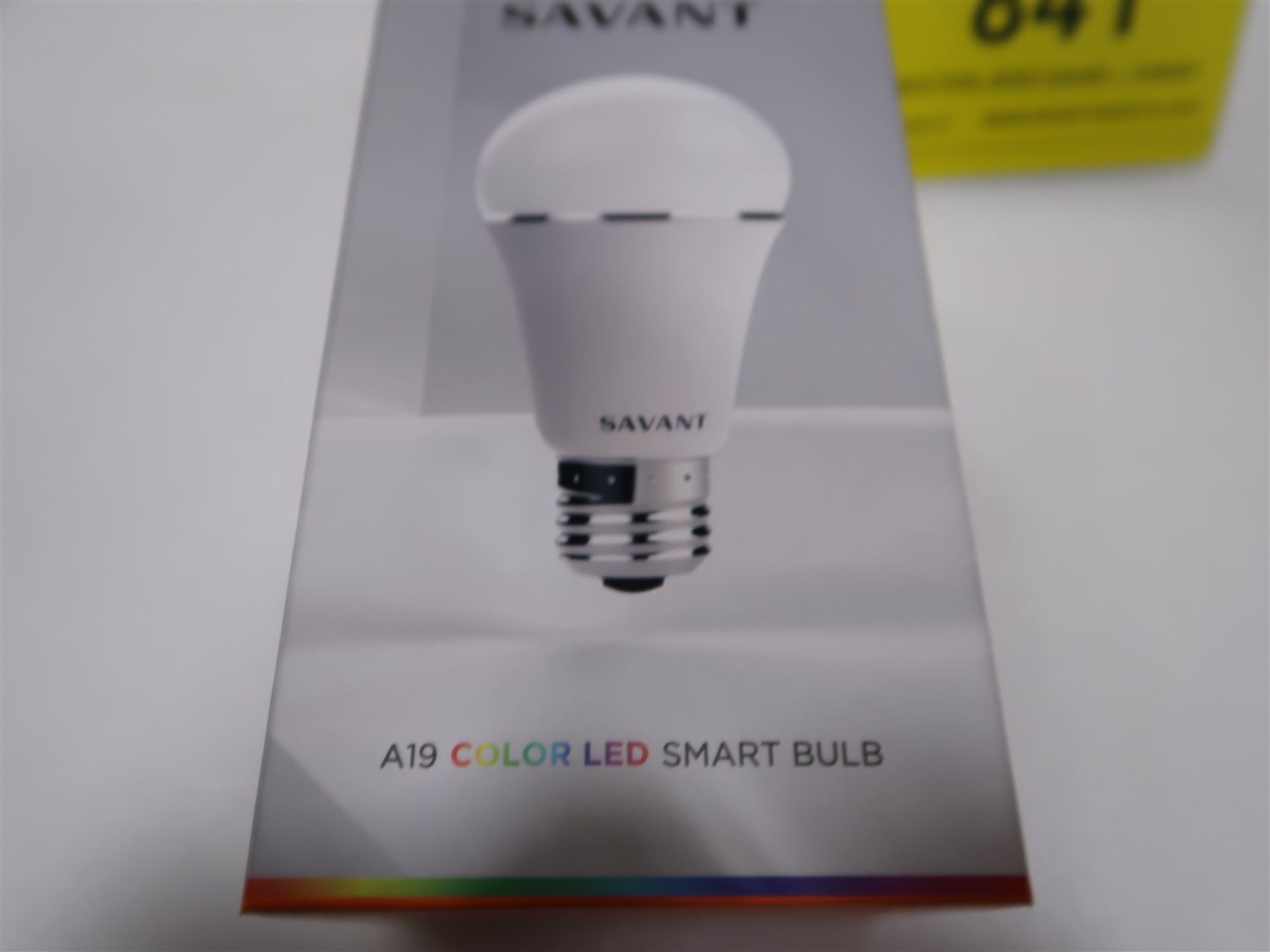 SAVANT A19 COLOR LED SMART BULB - Image 2 of 3