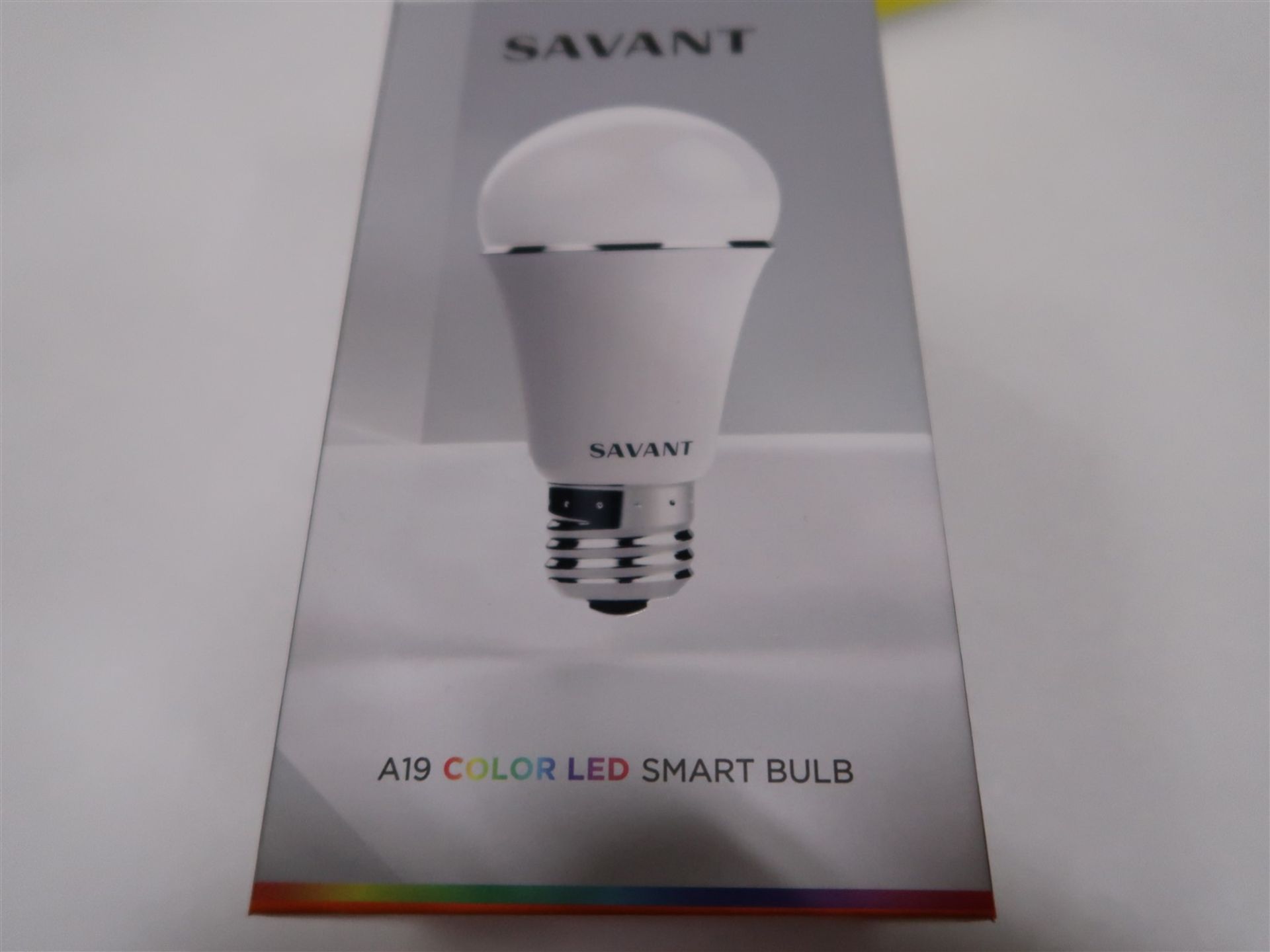 SAVANT A19 COLOR LED SMART BULB - Image 2 of 3