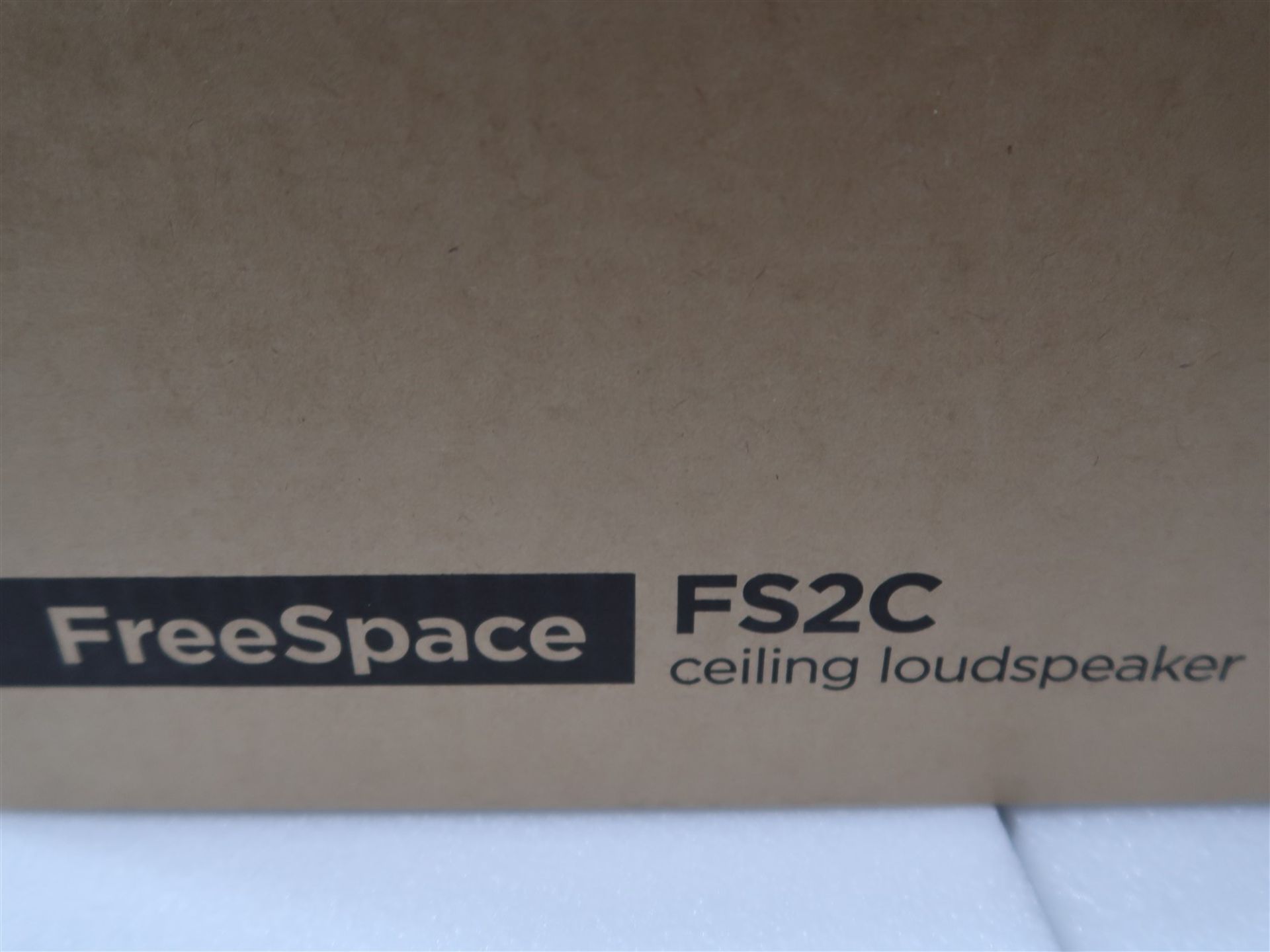 BOSE FREE SPACE FS2C, CEILING LOUD SPEAKER, BLACK, PAIR, 70V/100V/160 HM, (BNIB) MSRP $450 - Image 2 of 3