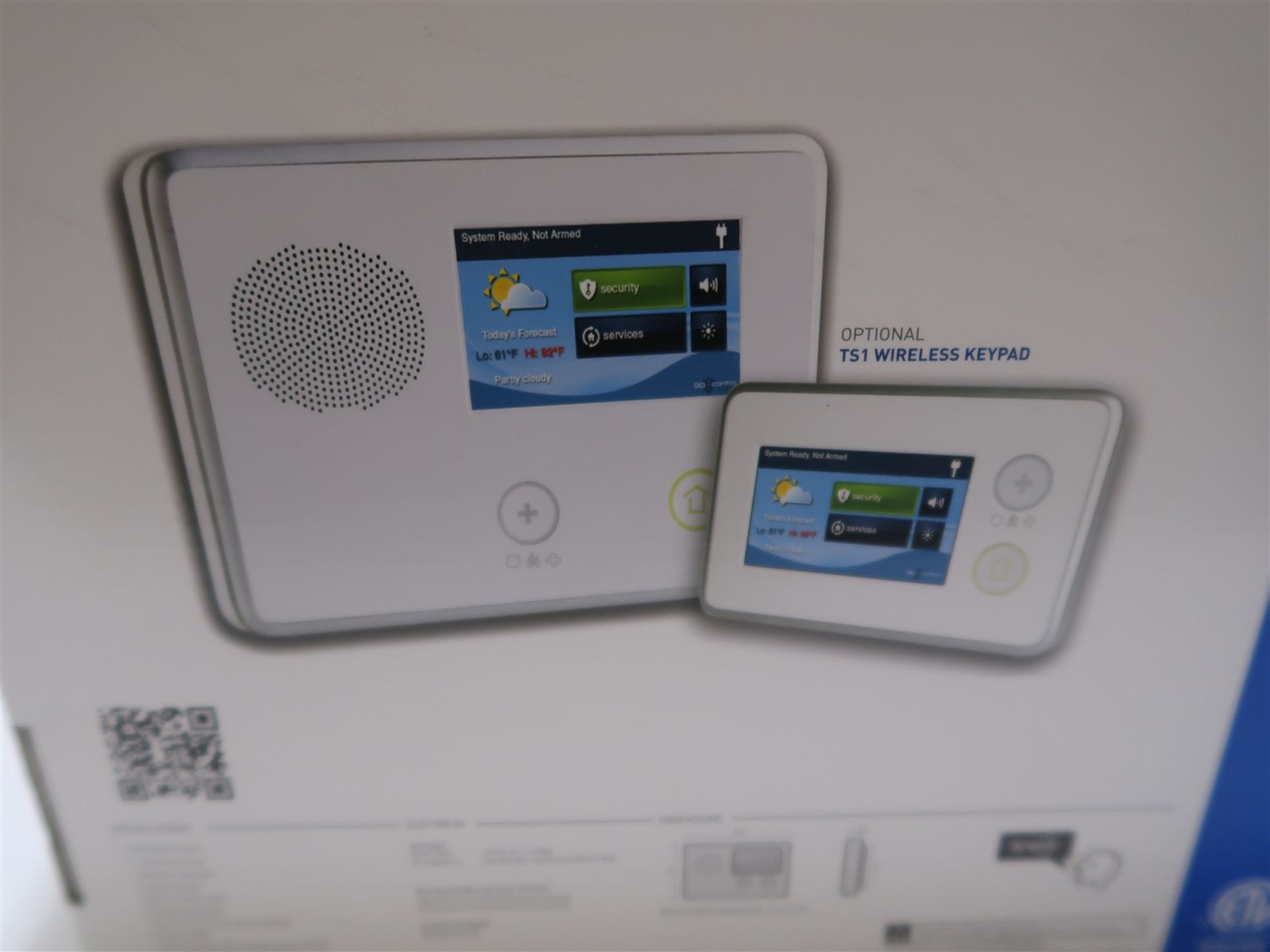 2 GIG HOME SECURITY PANEL CP21-345 (BNIB) - Image 2 of 2