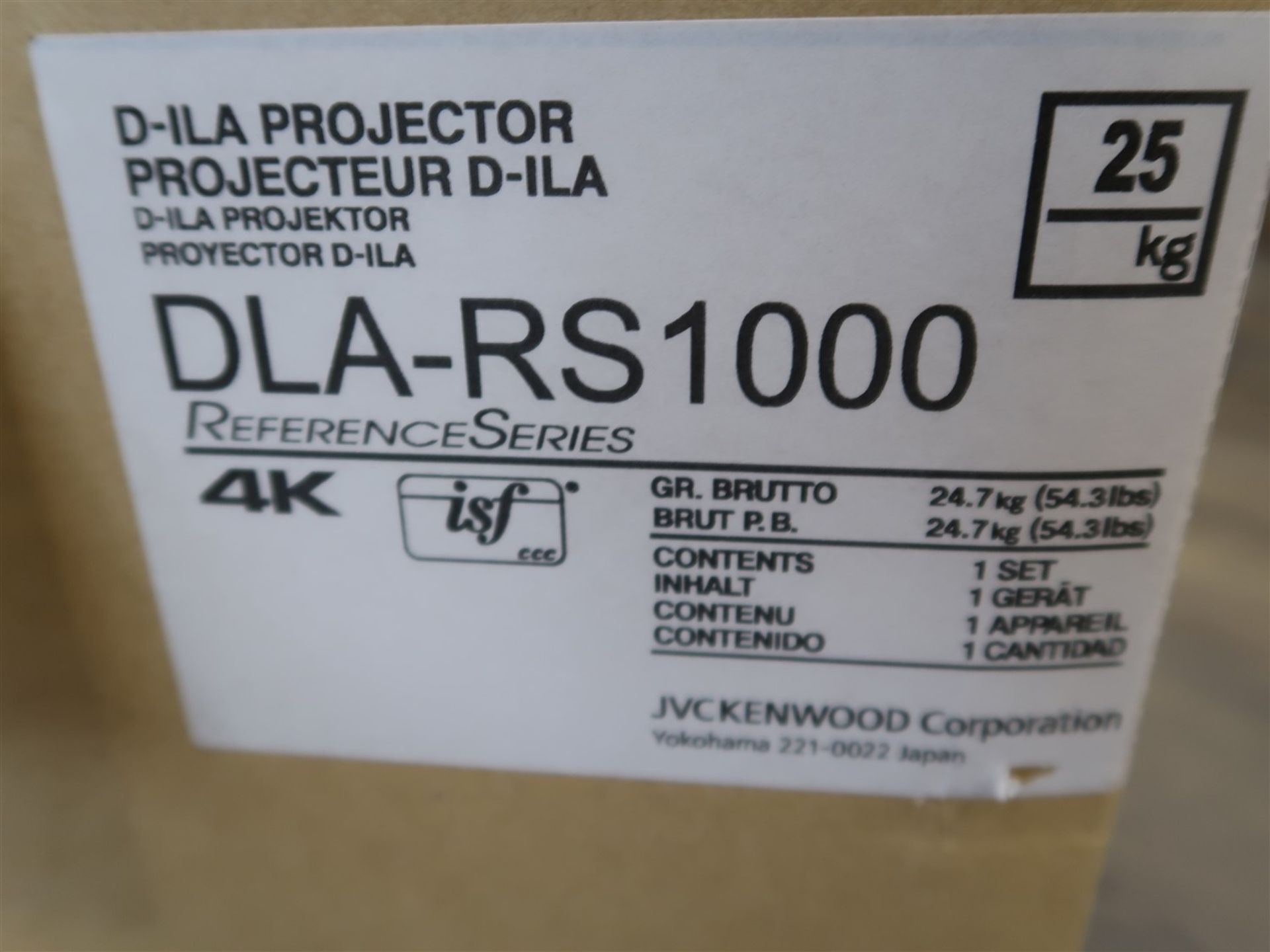 JVC D-ILA, PROJECTOR, MOD. DLA-RS1000, HDMI, HDR, 4K, (BNIB) MSRP $8000 - Image 2 of 3