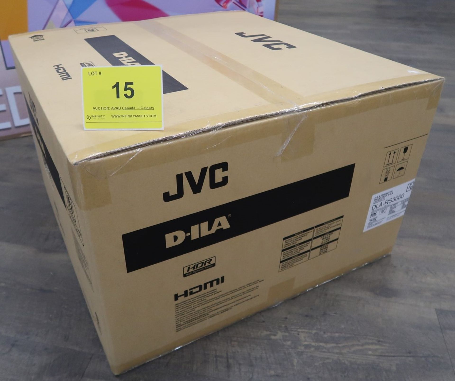 JVC D-ILA PROJECTOR, MOD. DLA-R53000, HDMI, 8K E-SHIFT, HDR, (BNIB) MSRP $18000