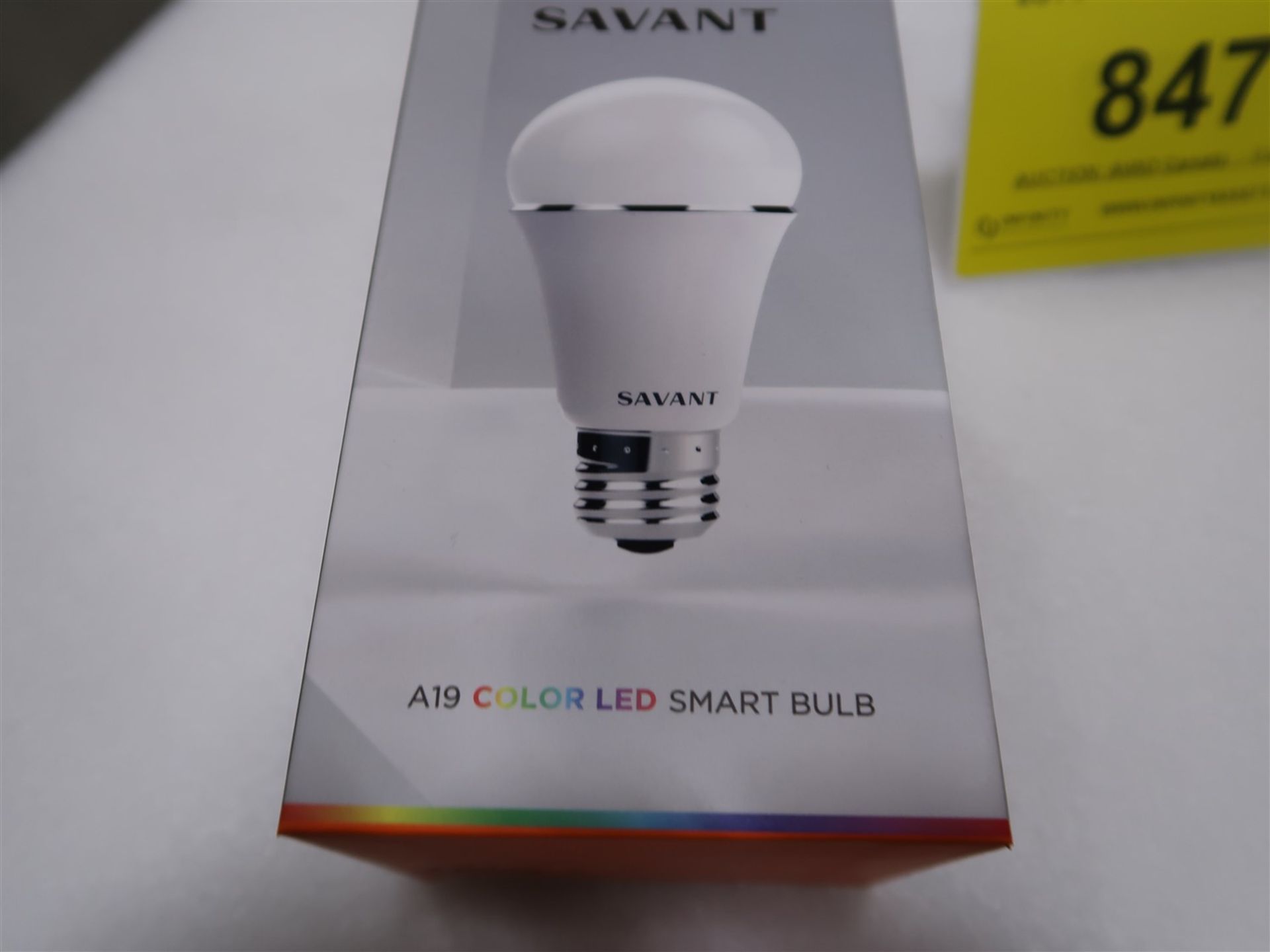 SAVANT A19 COLOR LED SMART BULB - Image 2 of 3