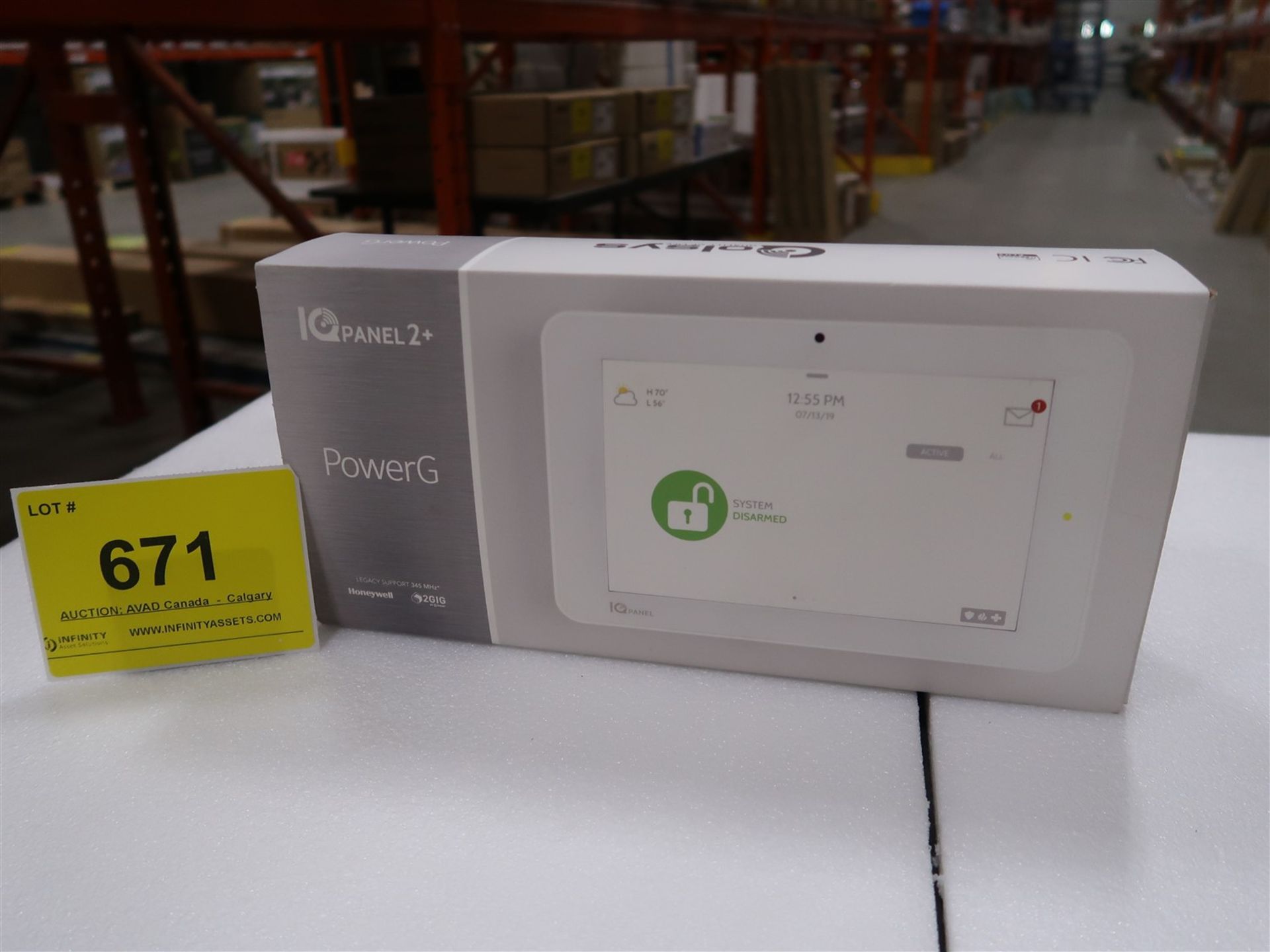 QOLSYS IQ PANEL 2+ AND SECURITY PANEL, (BNIB)