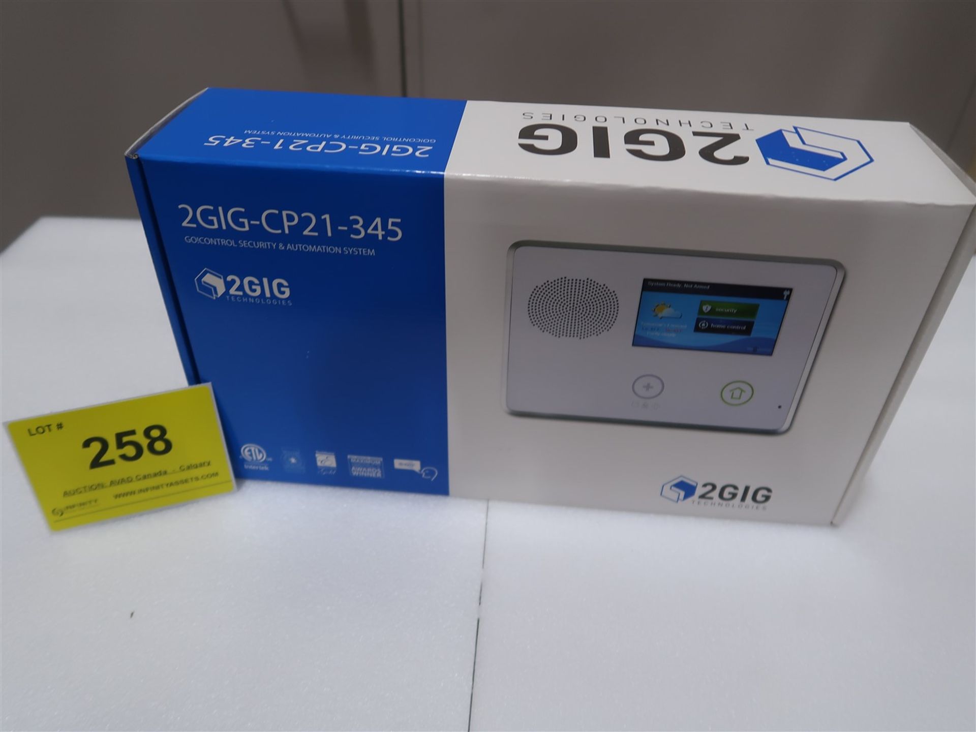 2 GIG HOME SECURITY PANEL CP21-345 (BNIB)